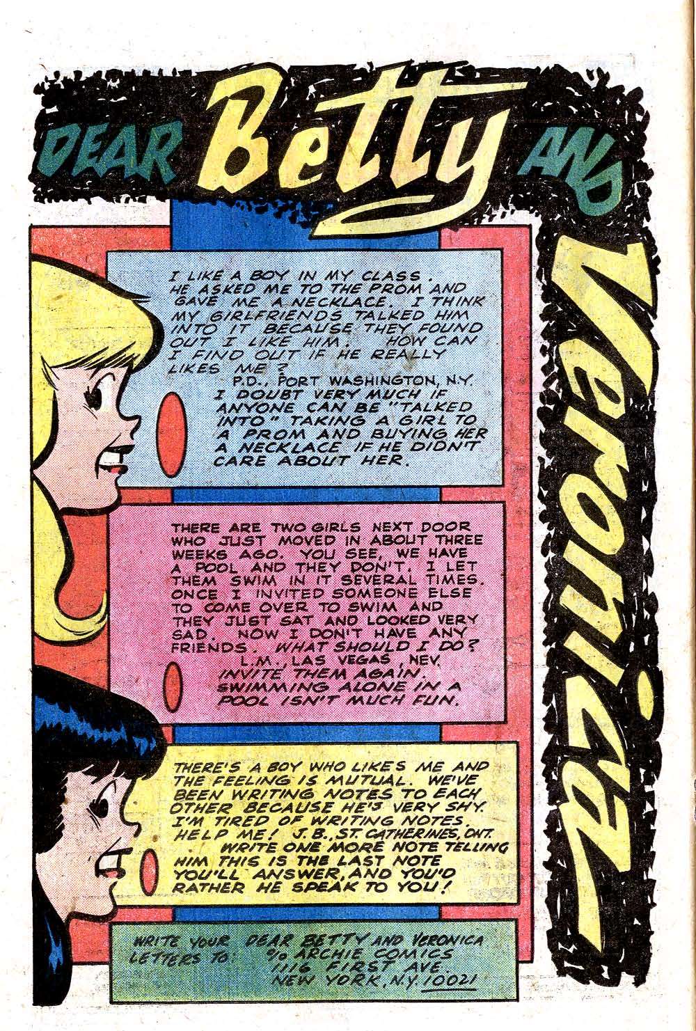 Read online Archie's Girls Betty and Veronica comic -  Issue #266 - 26