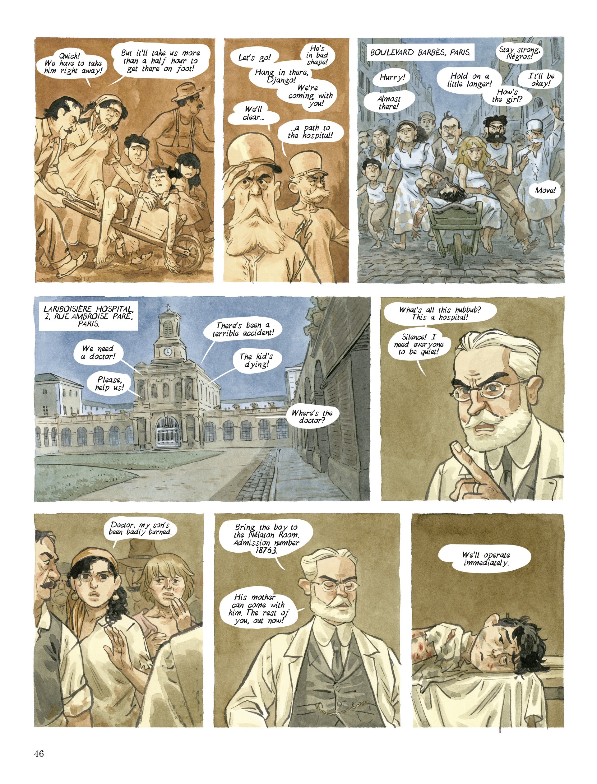 Read online Django: Hand On Fire comic -  Issue # TPB - 45