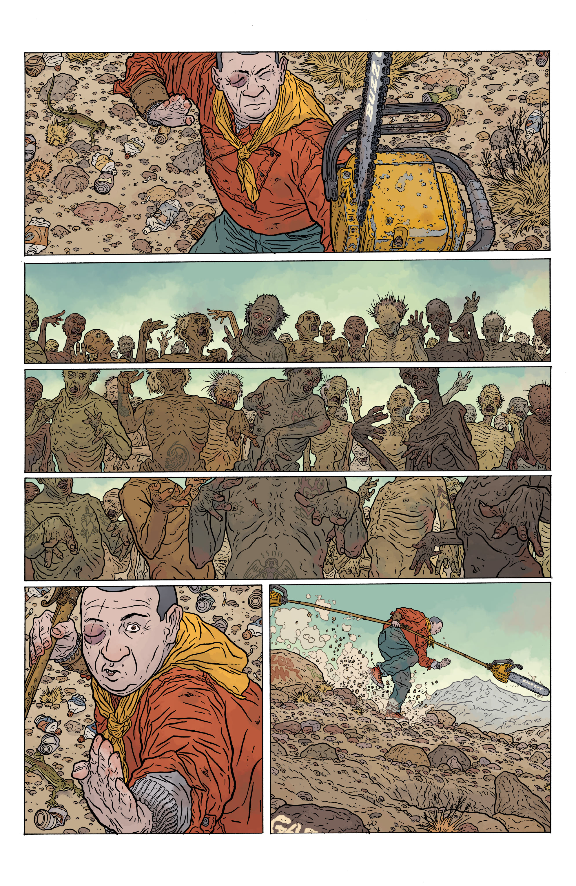 Read online The Shaolin Cowboy: Who'll Stop the Reign? comic -  Issue # _TPB - 16
