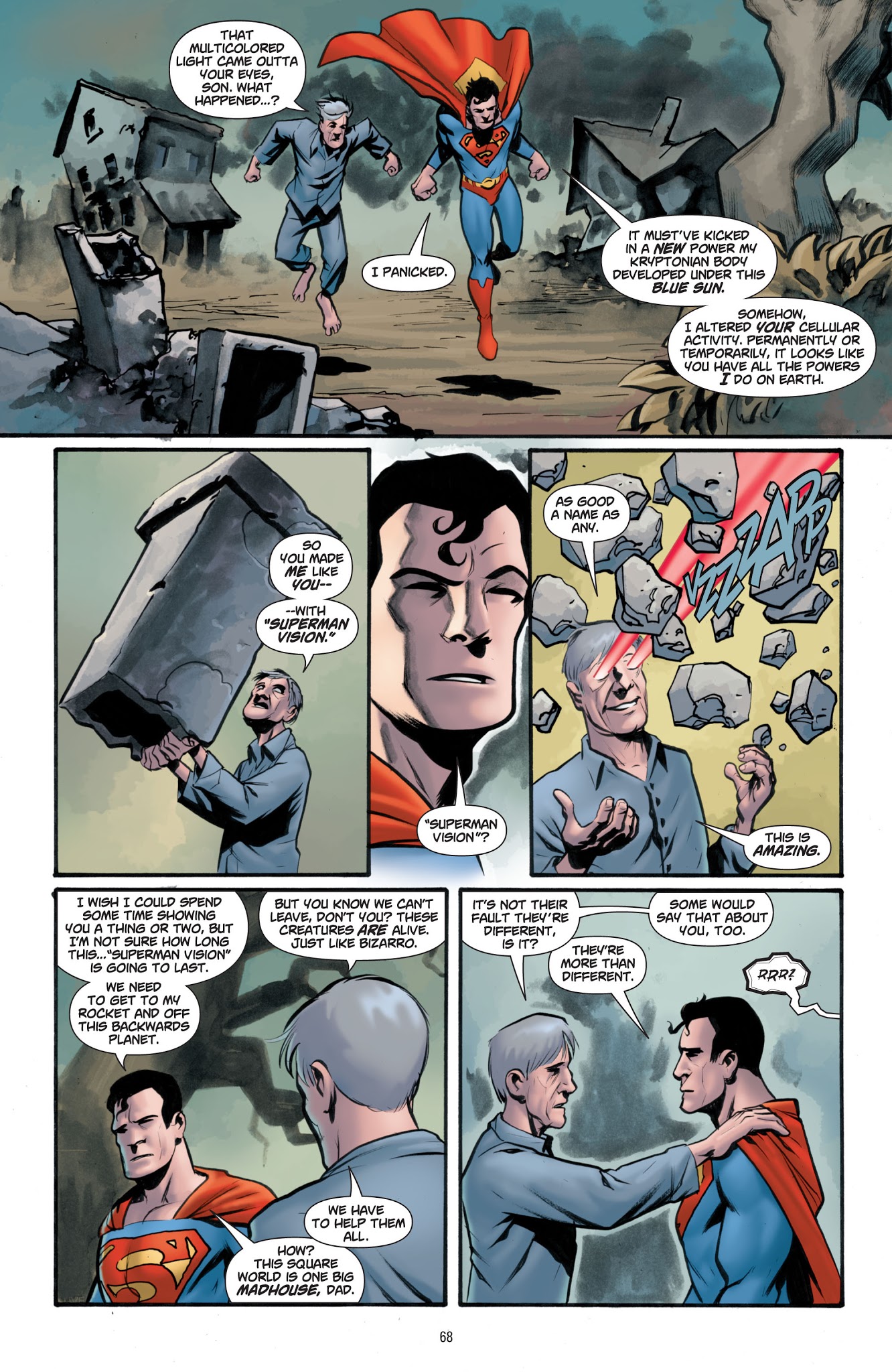 Read online Superman: Escape From Bizarro World comic -  Issue # TPB - 61