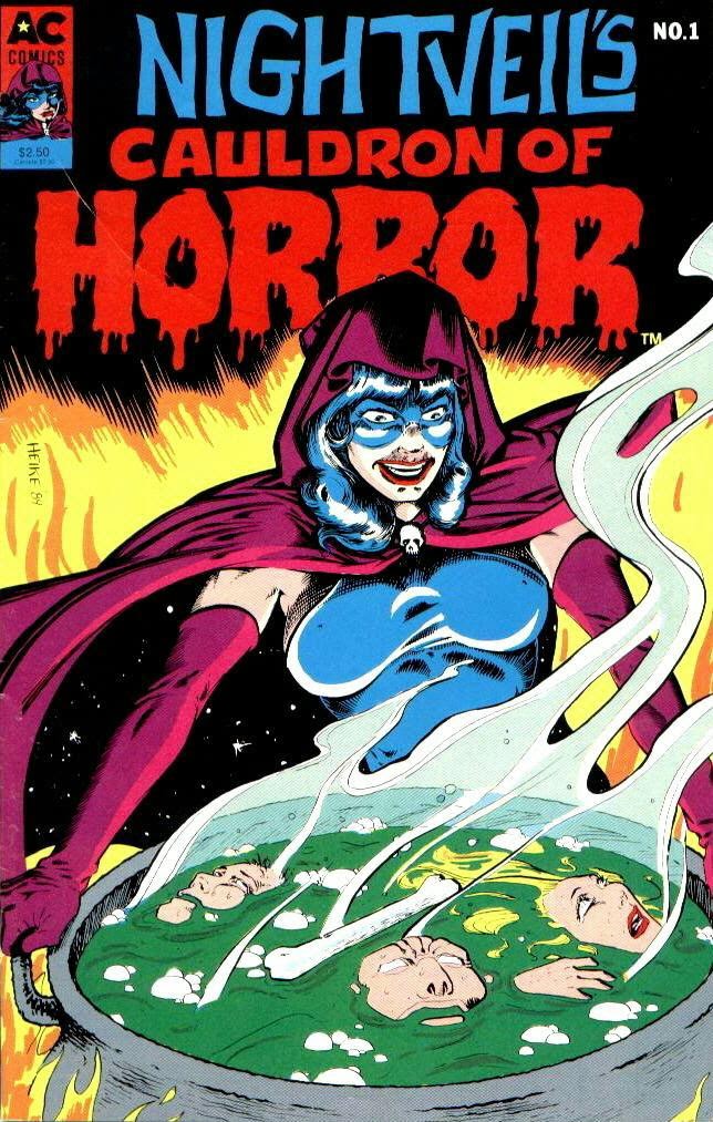Read online Nightveil's Cauldron of Horror comic -  Issue #1 - 1