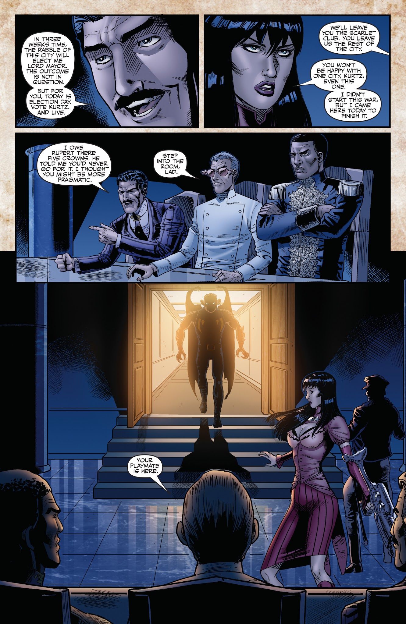 Read online Legenderry: Vampirella comic -  Issue # _TPB - 93