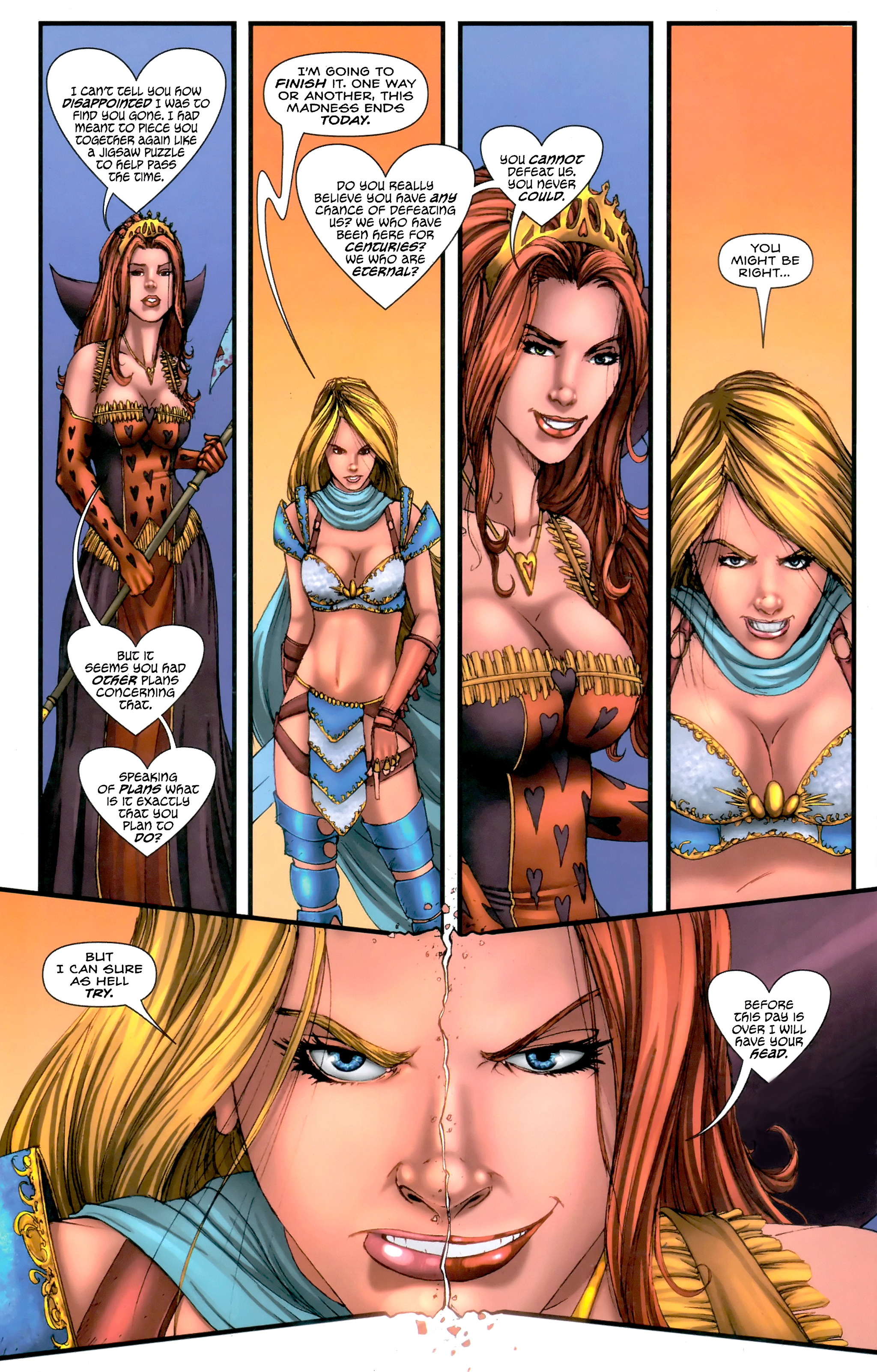 Read online Grimm Fairy Tales presents Alice in Wonderland comic -  Issue #6 - 4