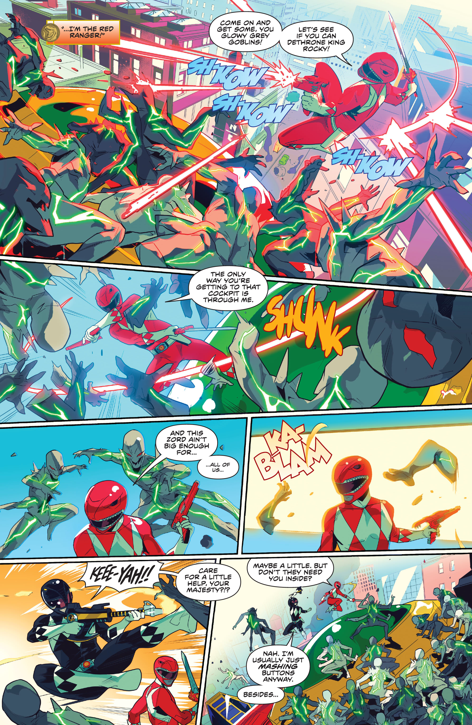 Read online Mighty Morphin comic -  Issue #4 - 8