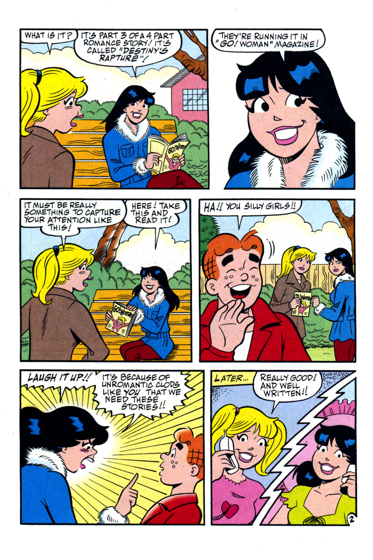 Read online Veronica comic -  Issue #186 - 3