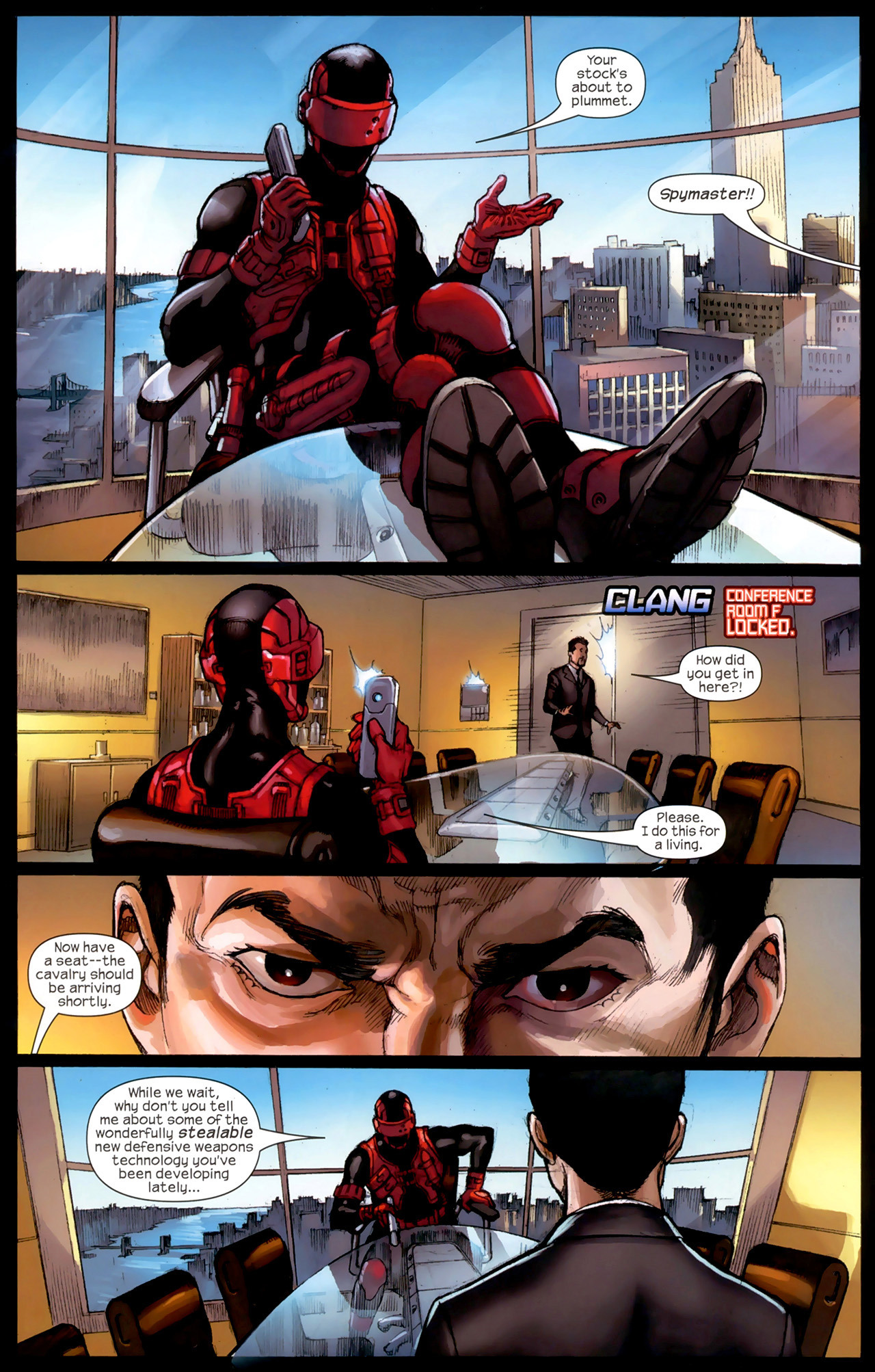Read online Iron Man: Golden Avenger comic -  Issue # Full - 7