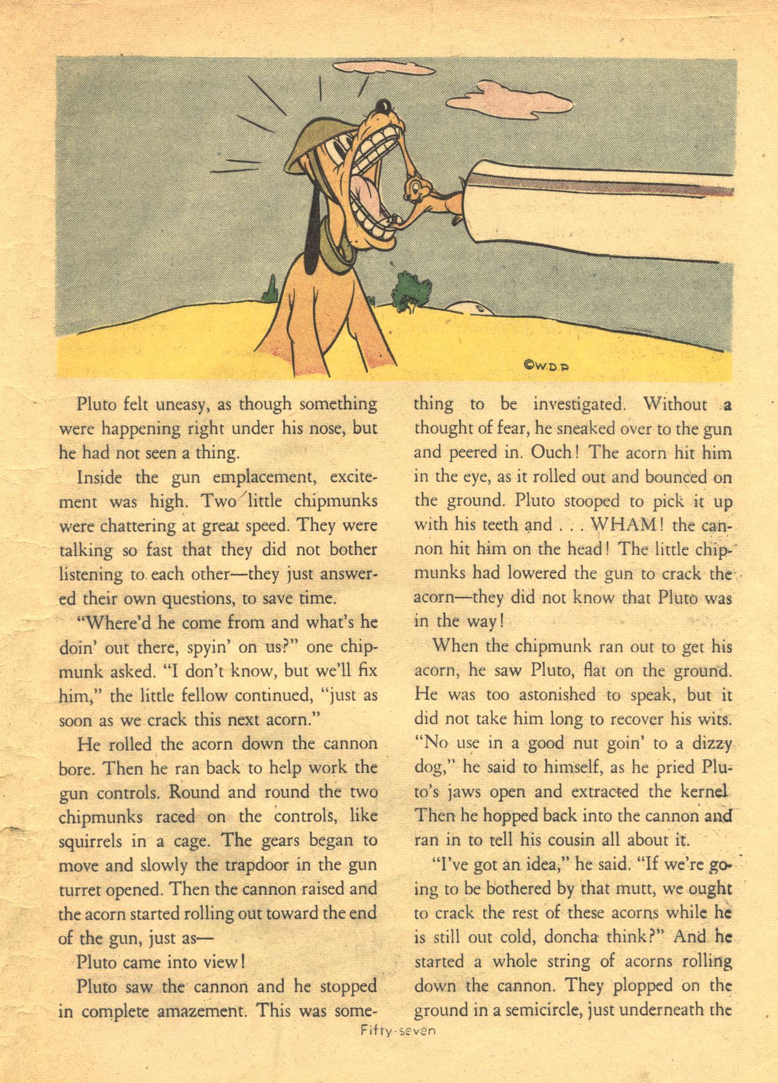 Read online Walt Disney's Comics and Stories comic -  Issue #25 - 60