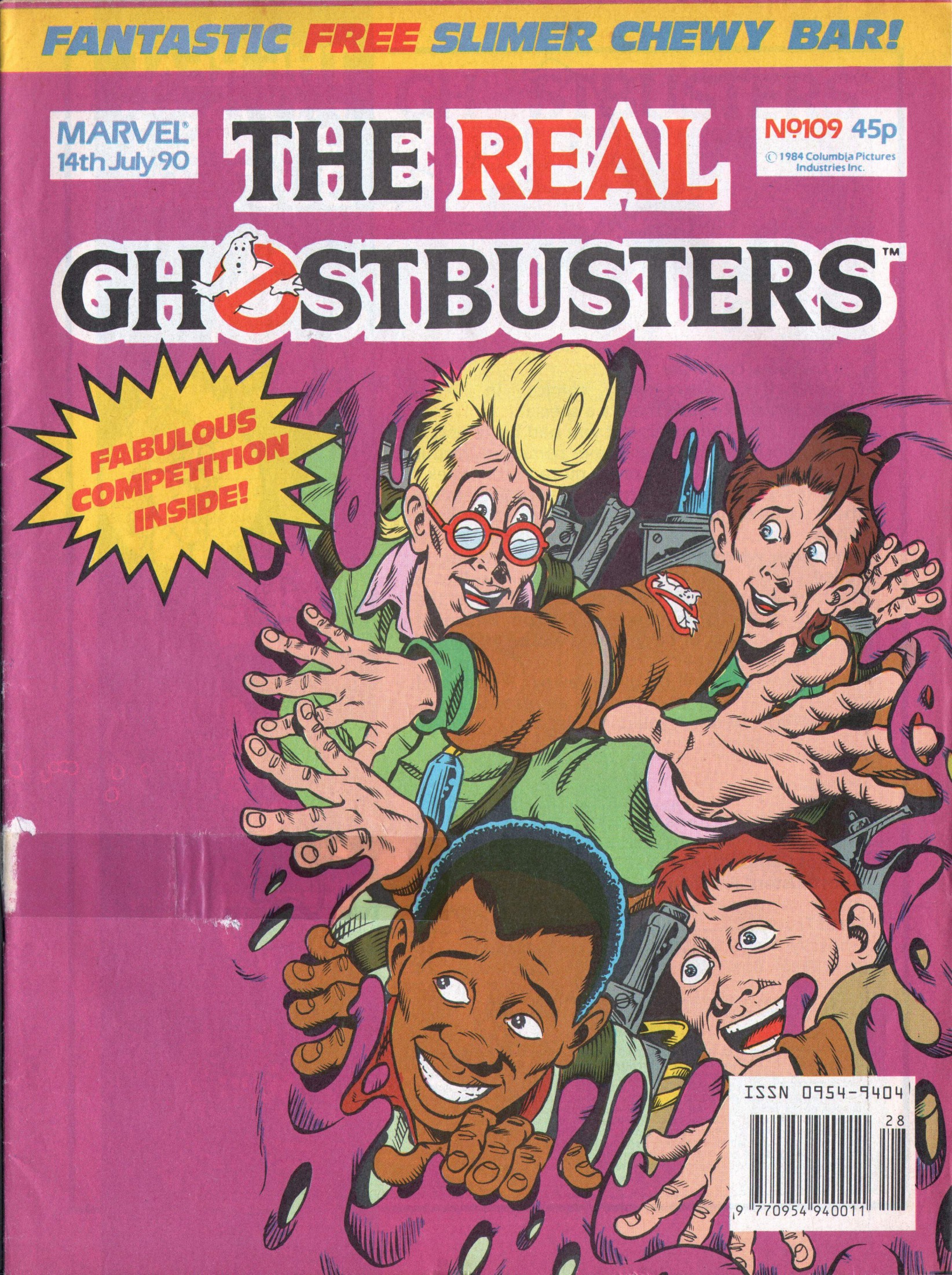 Read online The Real Ghostbusters comic -  Issue #109 - 1