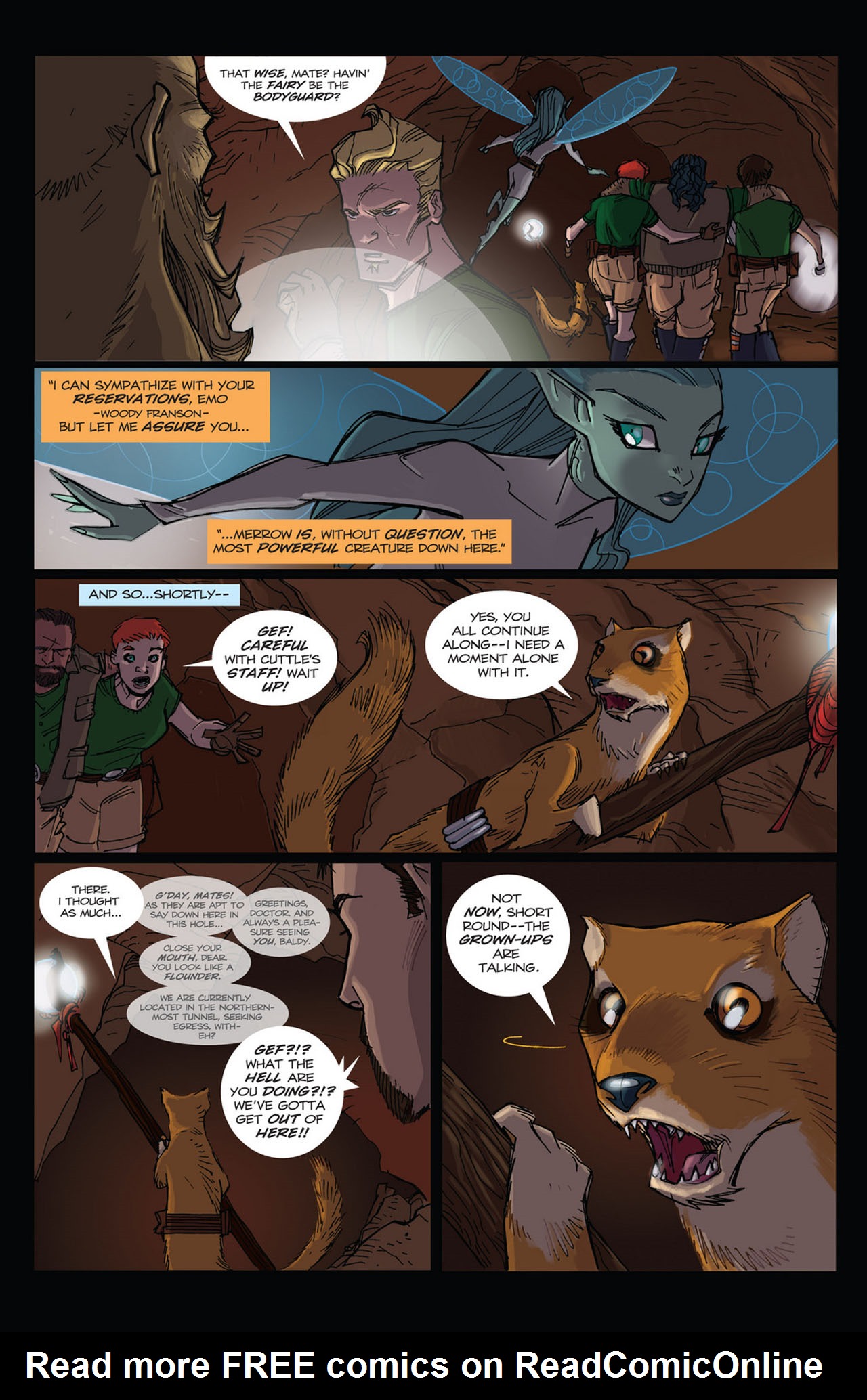 Read online The Perhapanauts: Danger Down Under! comic -  Issue #3 - 8