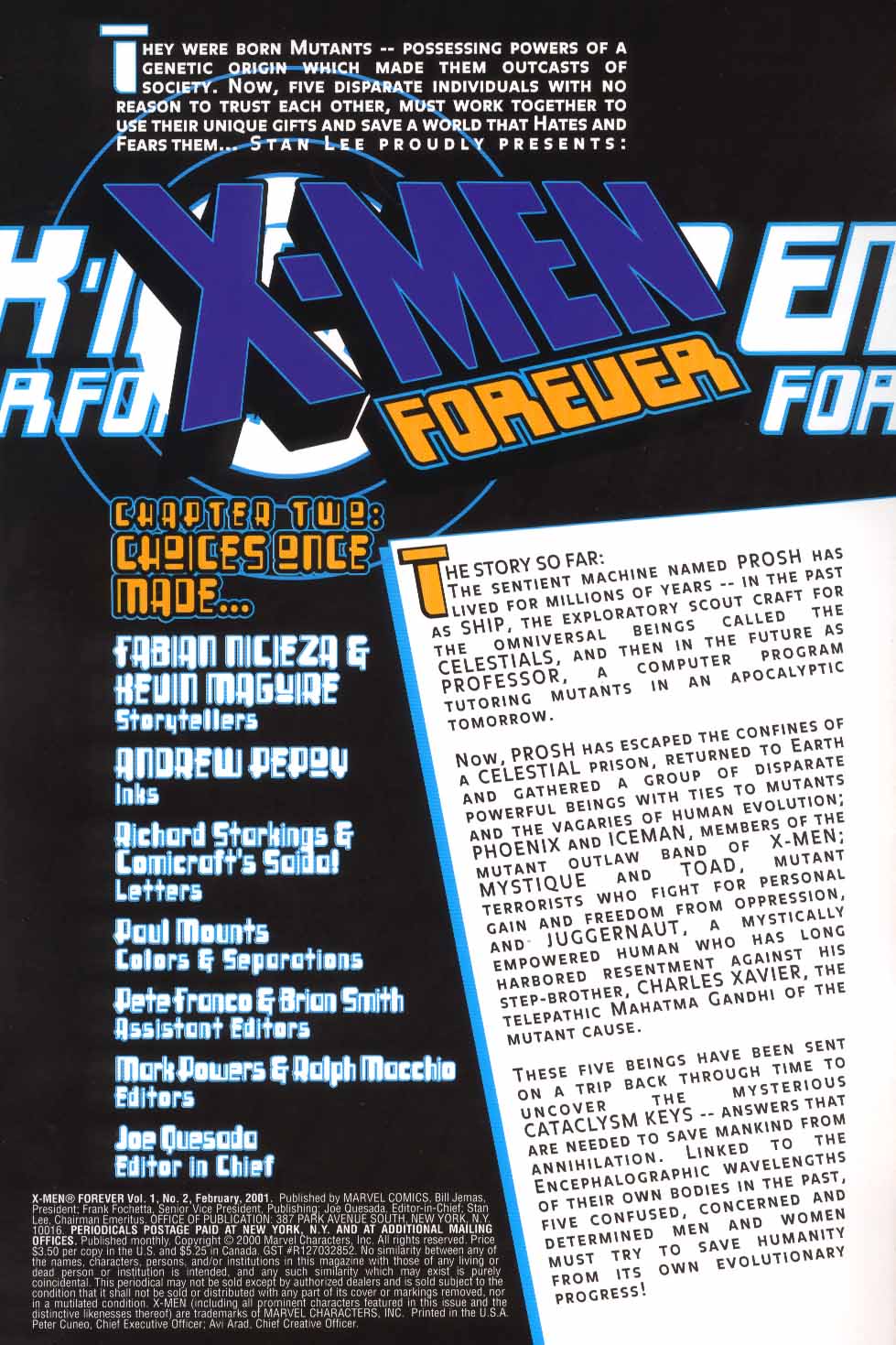 Read online X-Men Forever (2001) comic -  Issue #2 - 2