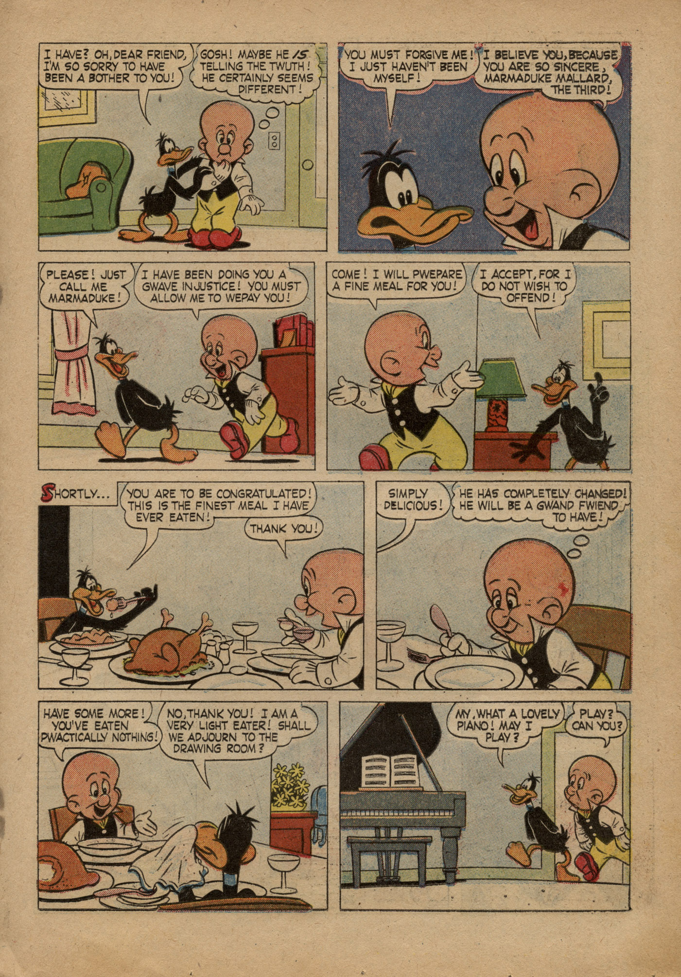 Read online Daffy Duck comic -  Issue #19 - 23