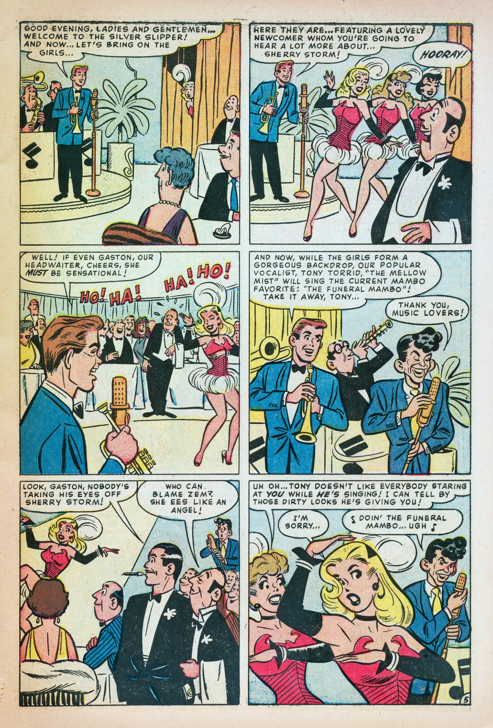 Read online Sherry the Showgirl (1956) comic -  Issue #1 - 7