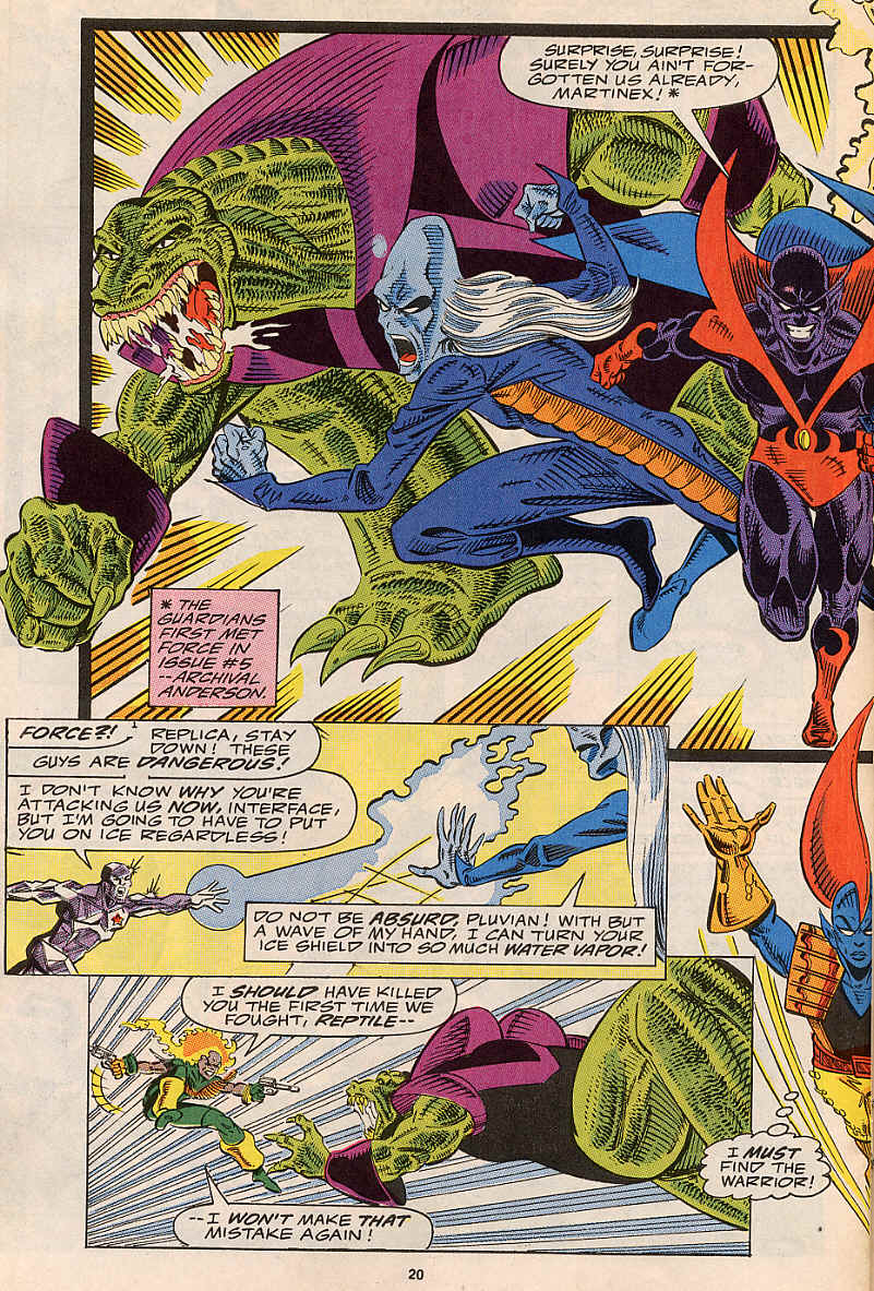 Read online Guardians of the Galaxy (1990) comic -  Issue #15 - 16