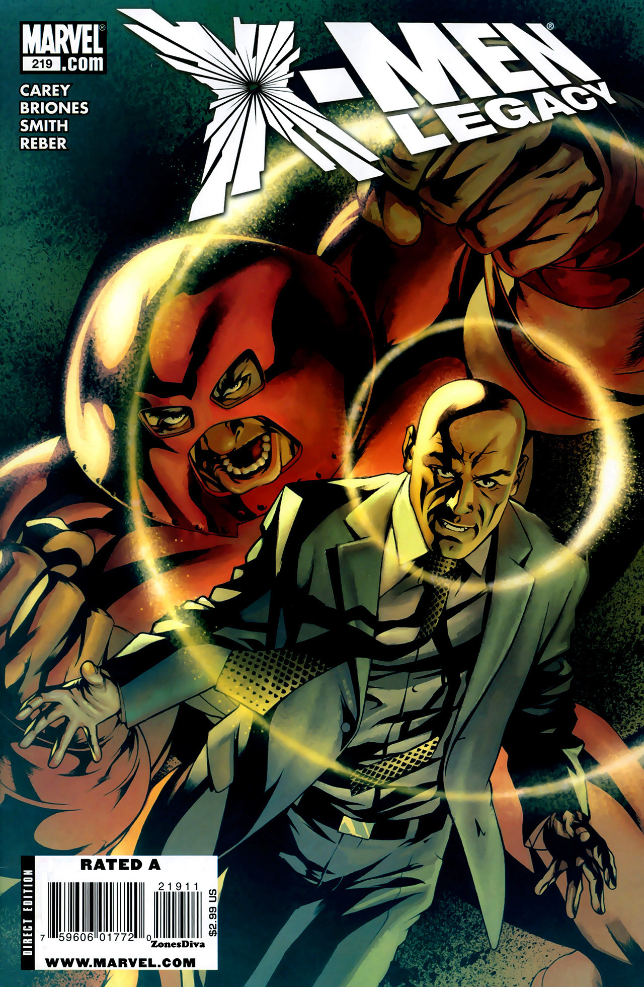 Read online X-Men Legacy (2008) comic -  Issue #219 - 1