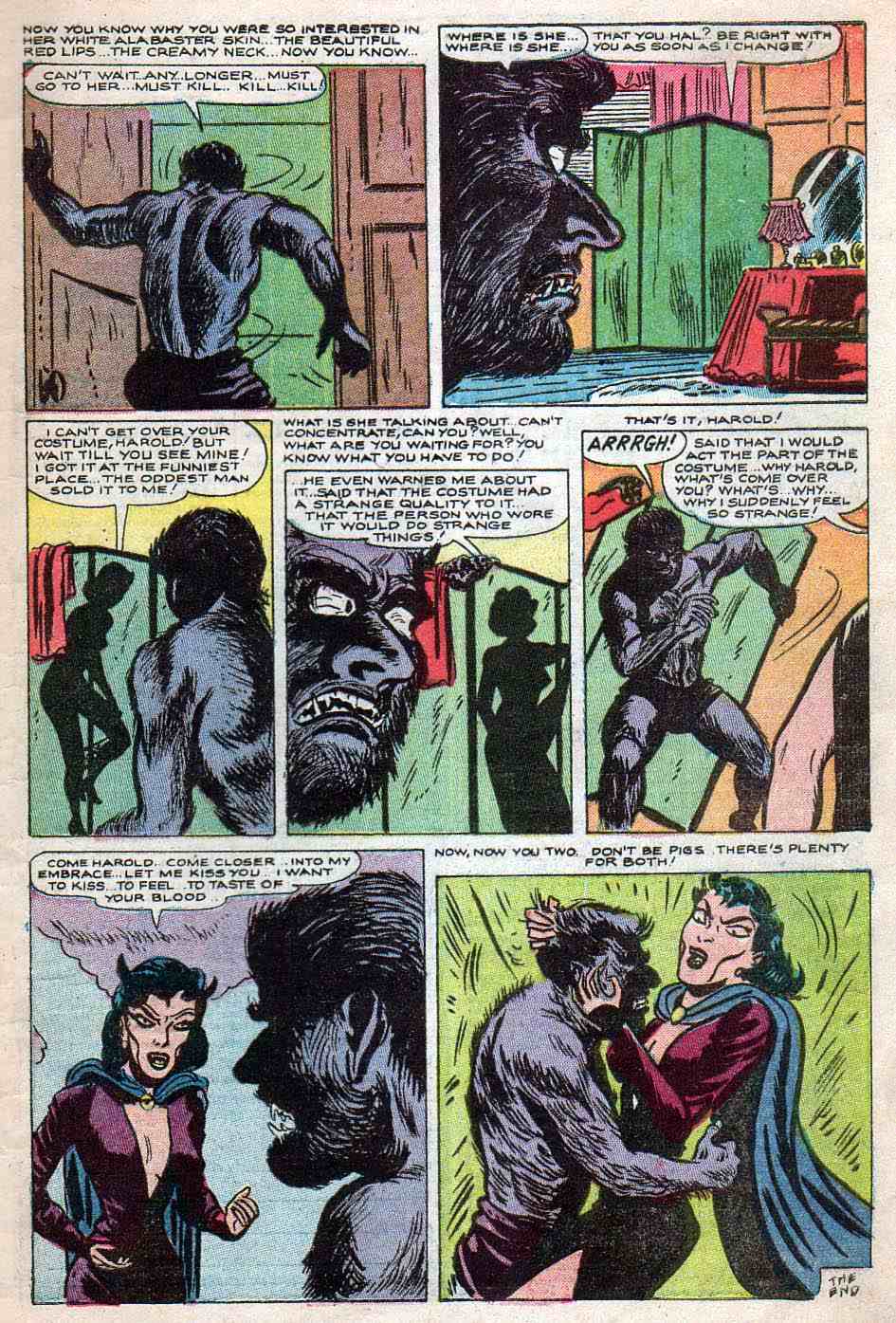 Read online Weird Mysteries (1952) comic -  Issue #10 - 7