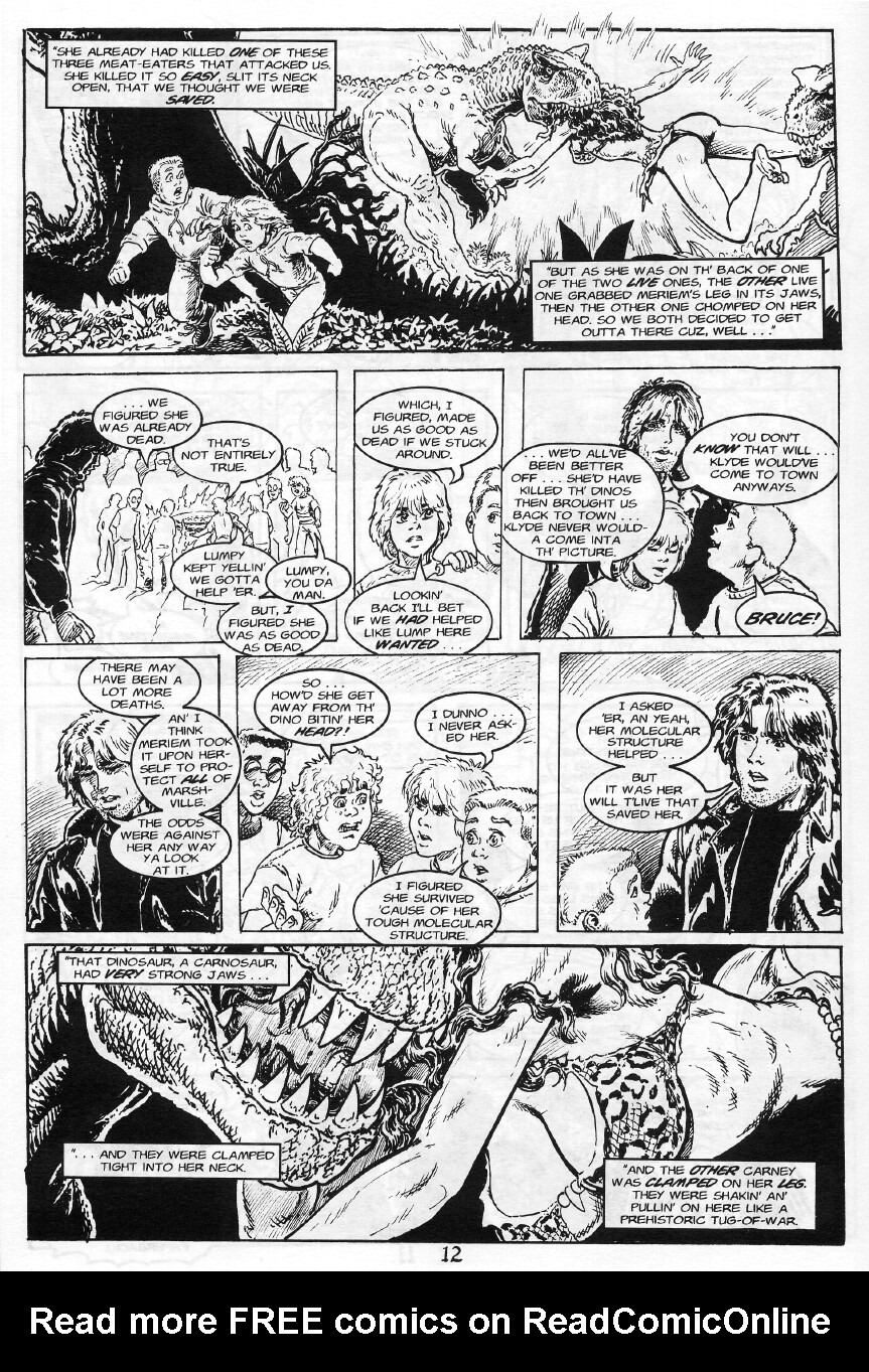 Read online Cavewoman: Rain comic -  Issue #6 - 14