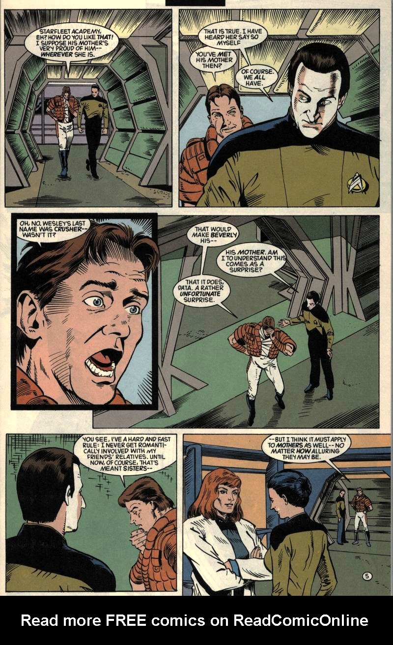 Read online Star Trek: The Next Generation (1989) comic -  Issue #28 - 6