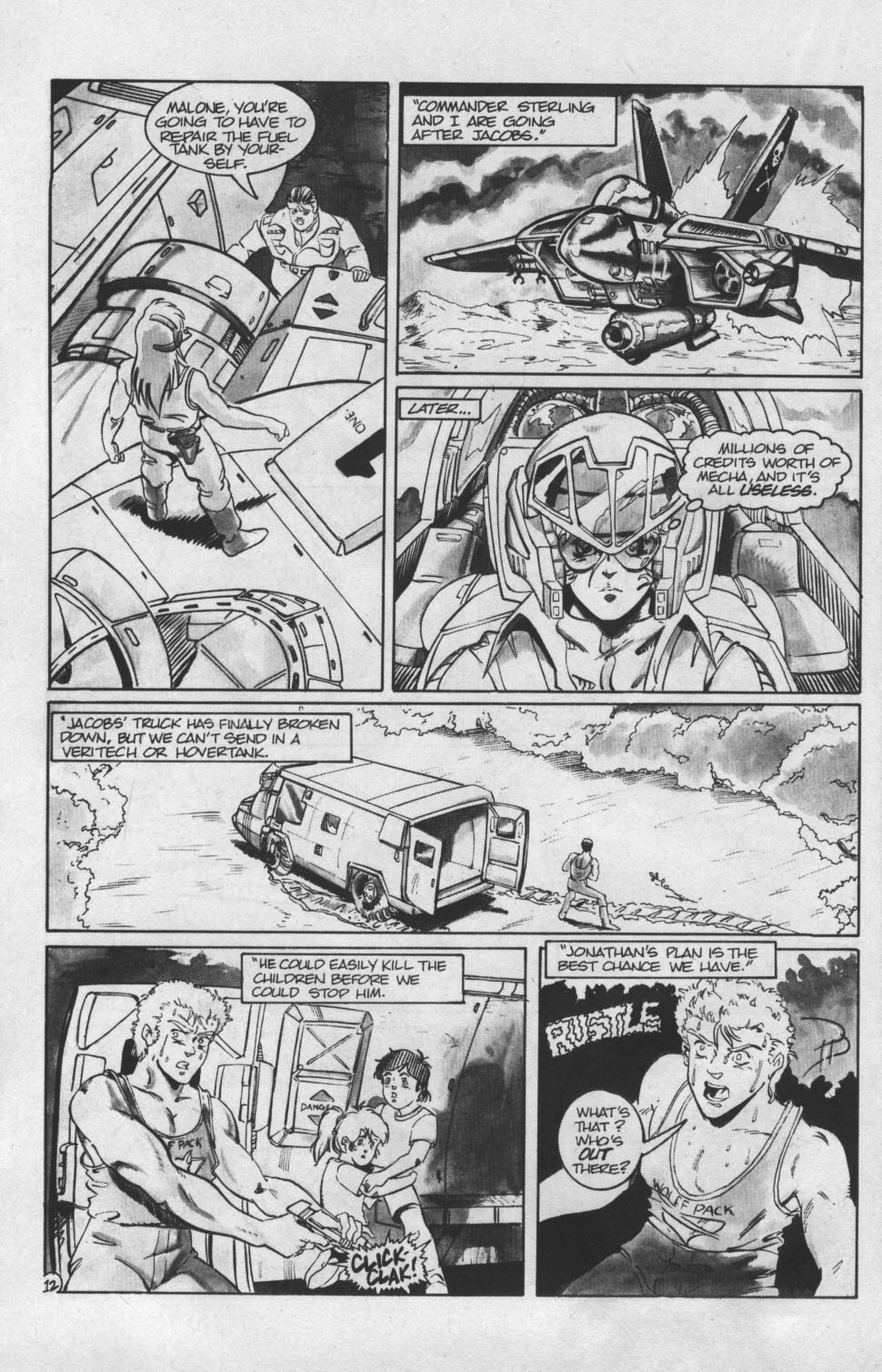 Read online Robotech II: The Sentinels - The Malcontent Uprisings comic -  Issue #9 - 14