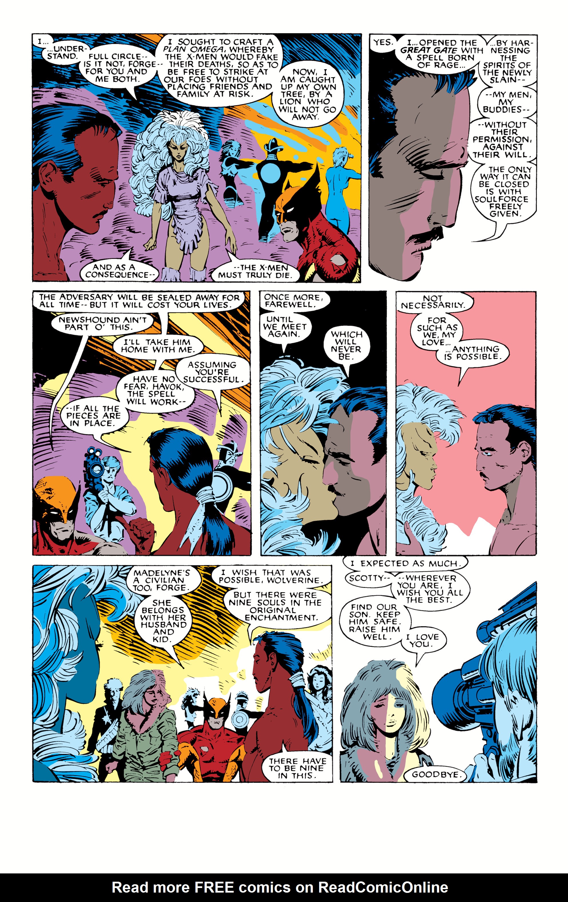 Read online X-Men Milestones: Fall of the Mutants comic -  Issue # TPB (Part 1) - 85