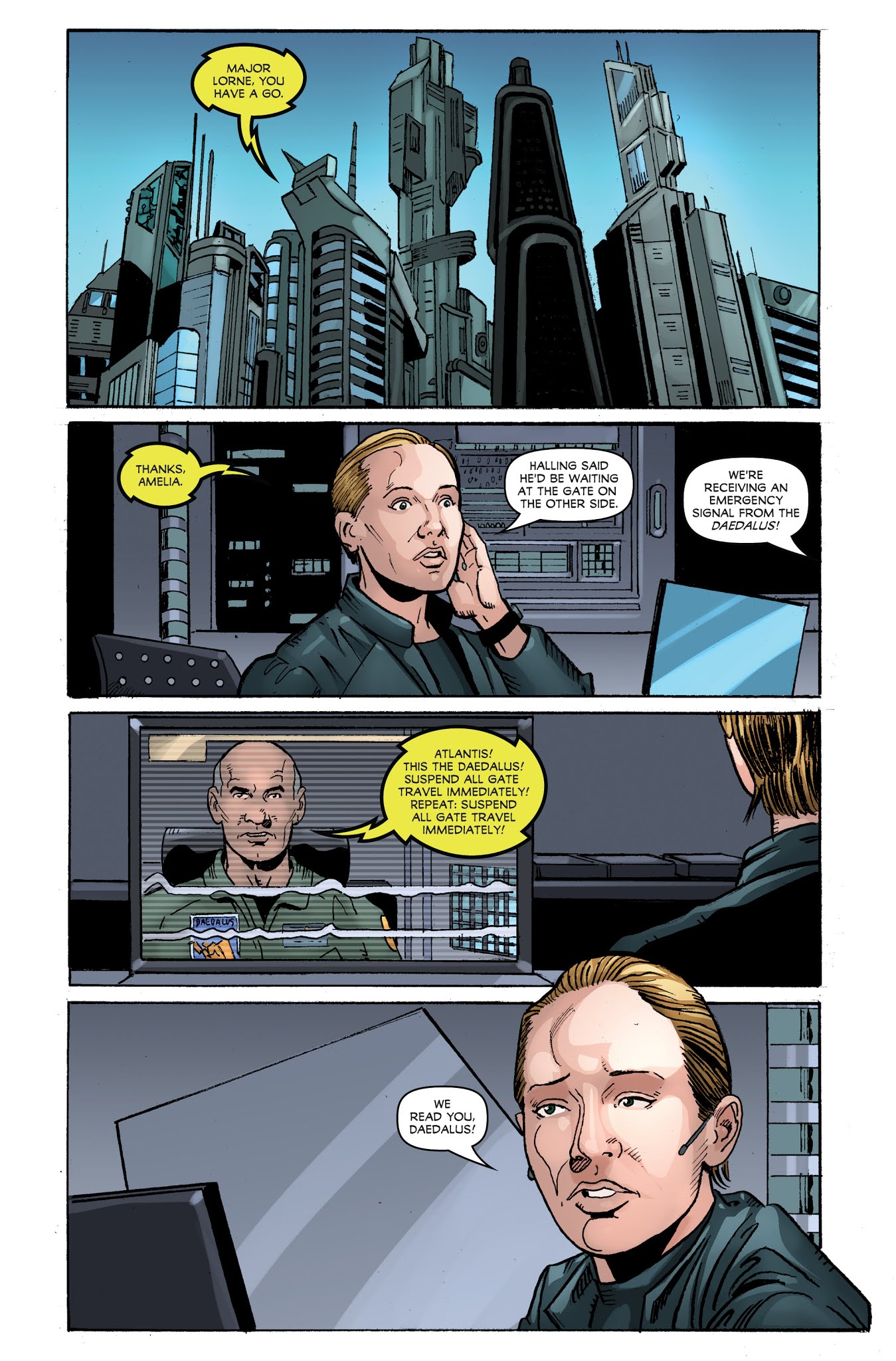 Read online Stargate Atlantis: Singularity comic -  Issue #2 - 9
