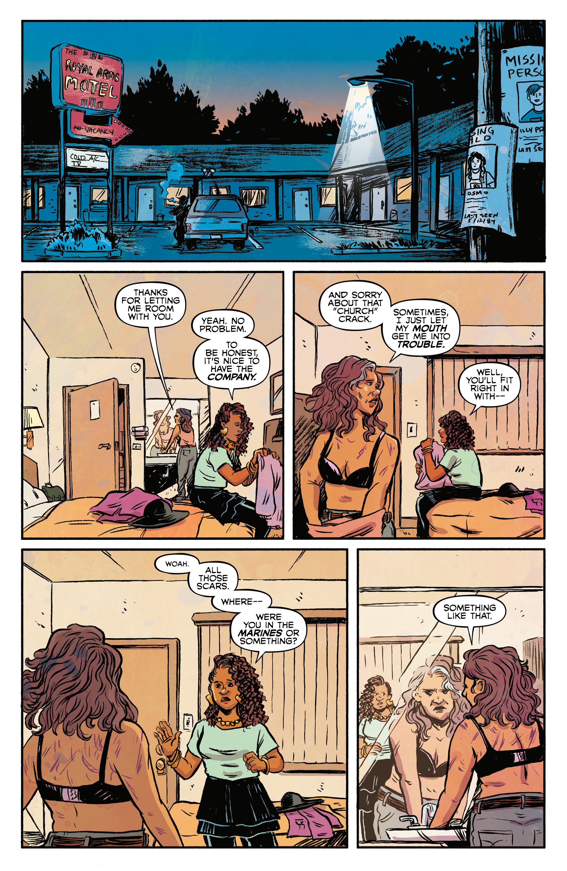 Read online Door to Door, Night by Night comic -  Issue #1 - 9