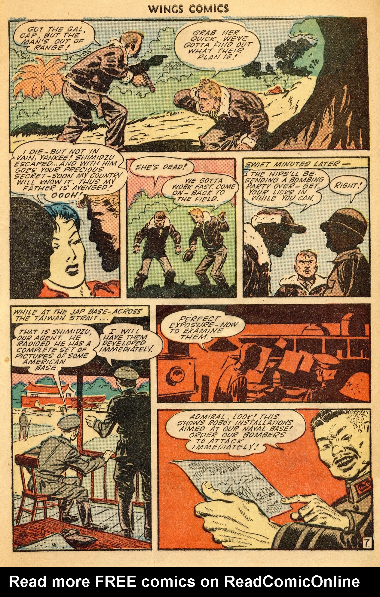 Read online Wings Comics comic -  Issue #54 - 9