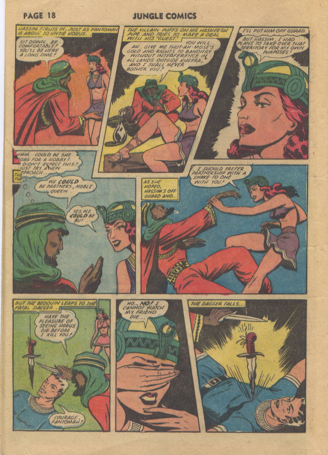 Read online Jungle Comics comic -  Issue #34 - 20