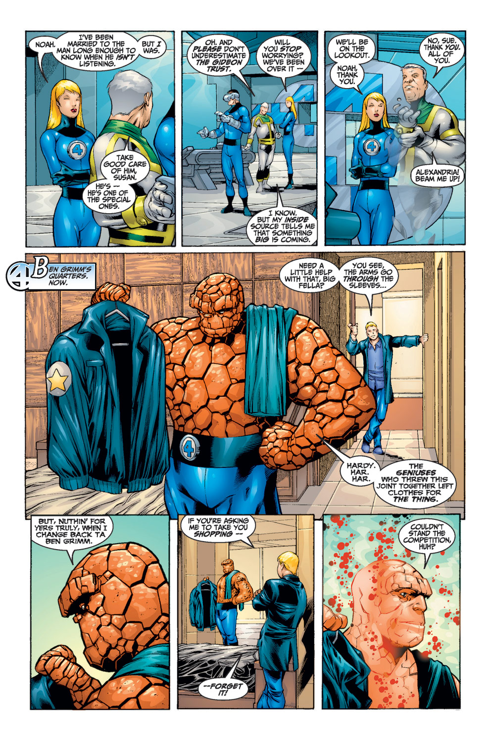 Read online Fantastic Four (1998) comic -  Issue #40 - 7