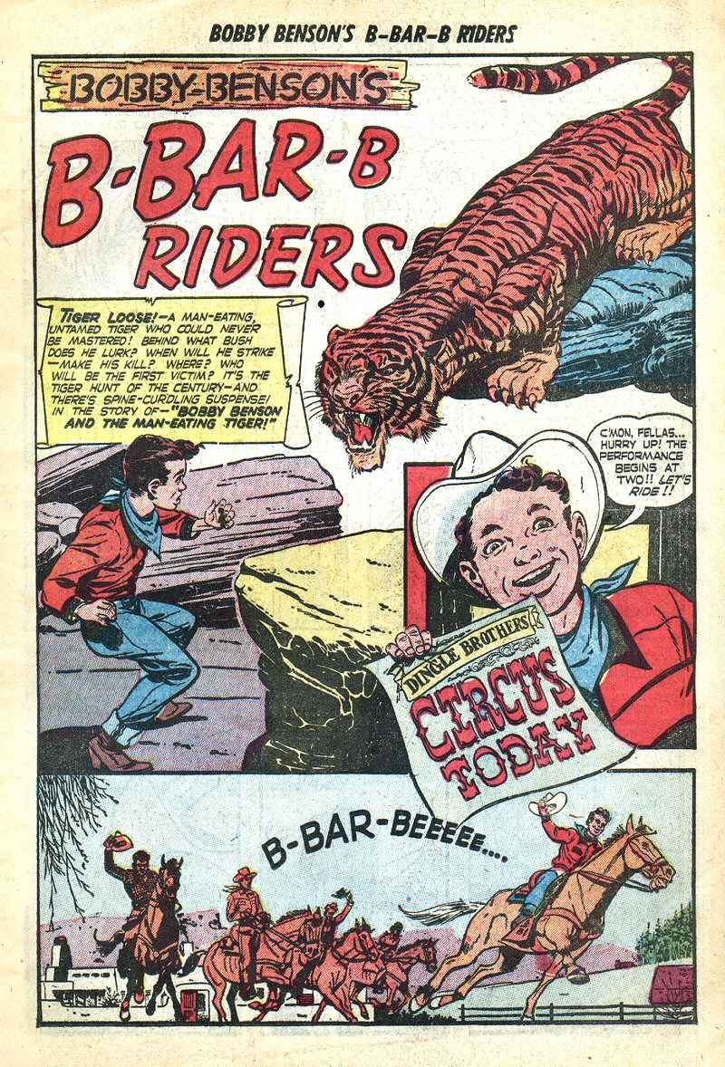 Read online Bobby Benson's B-Bar-B Riders comic -  Issue #3 - 3