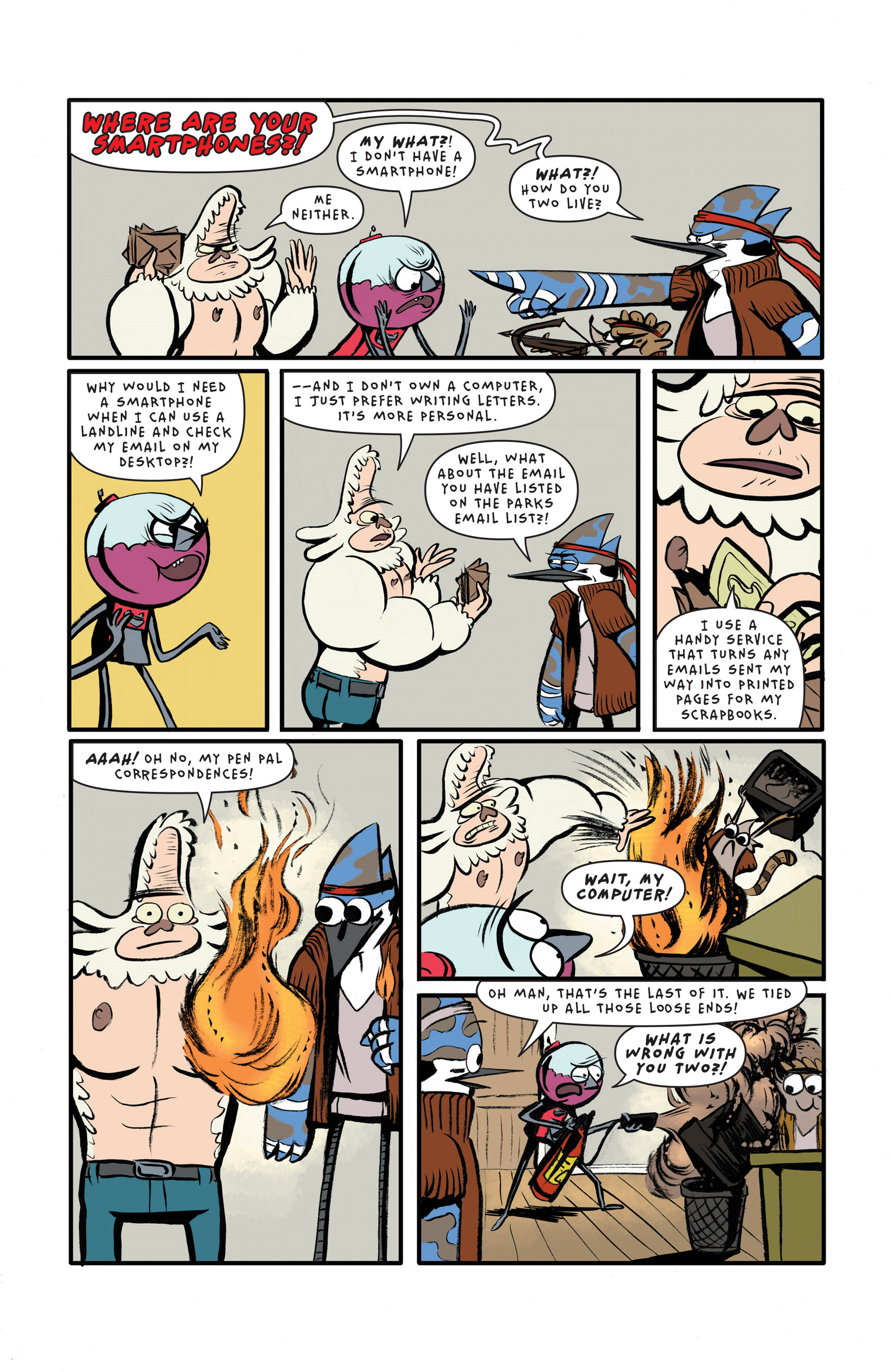 Read online Regular Show comic -  Issue #7 - 18
