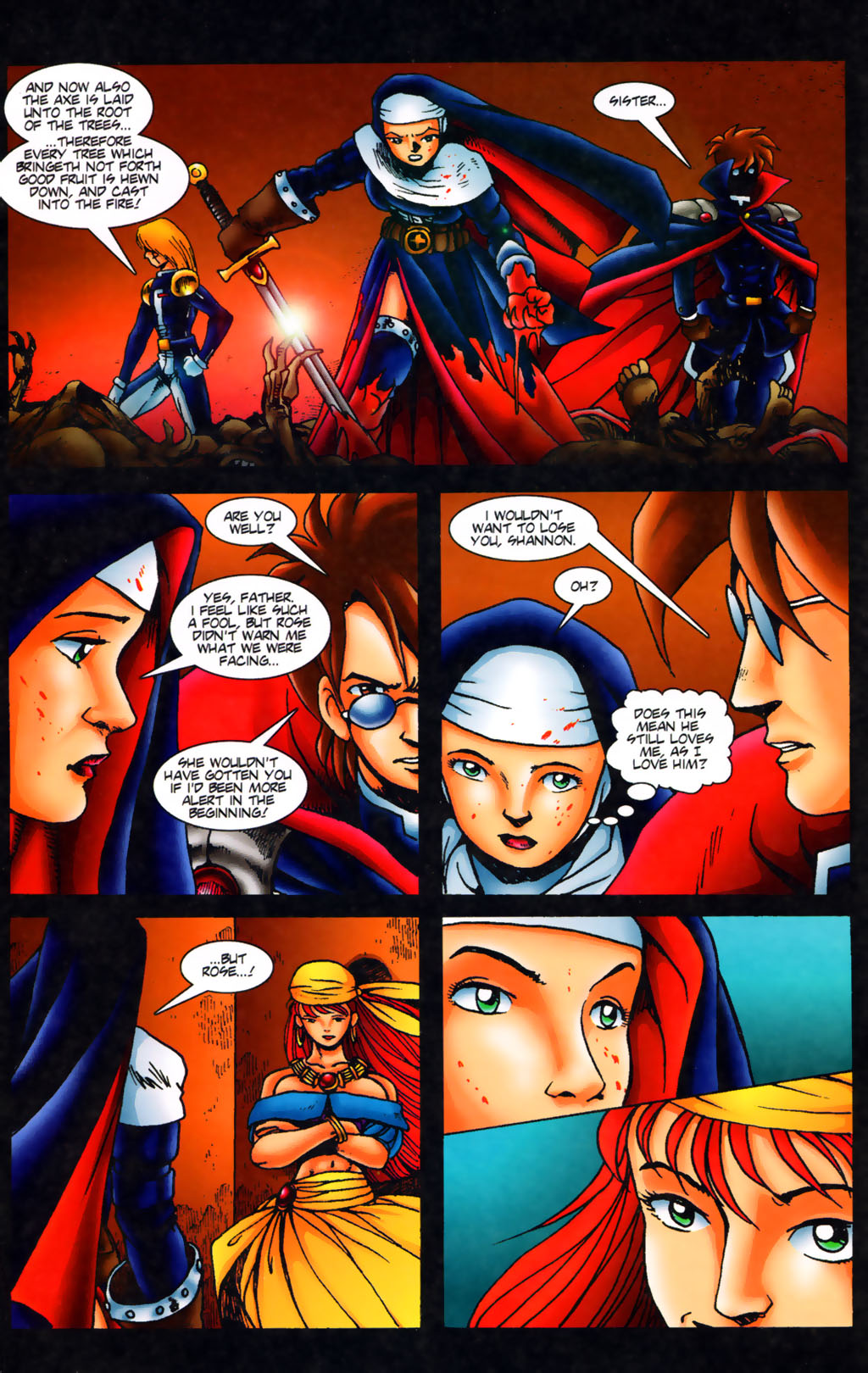 Read online Warrior Nun Areala: Scorpio Rose comic -  Issue #3 - 22