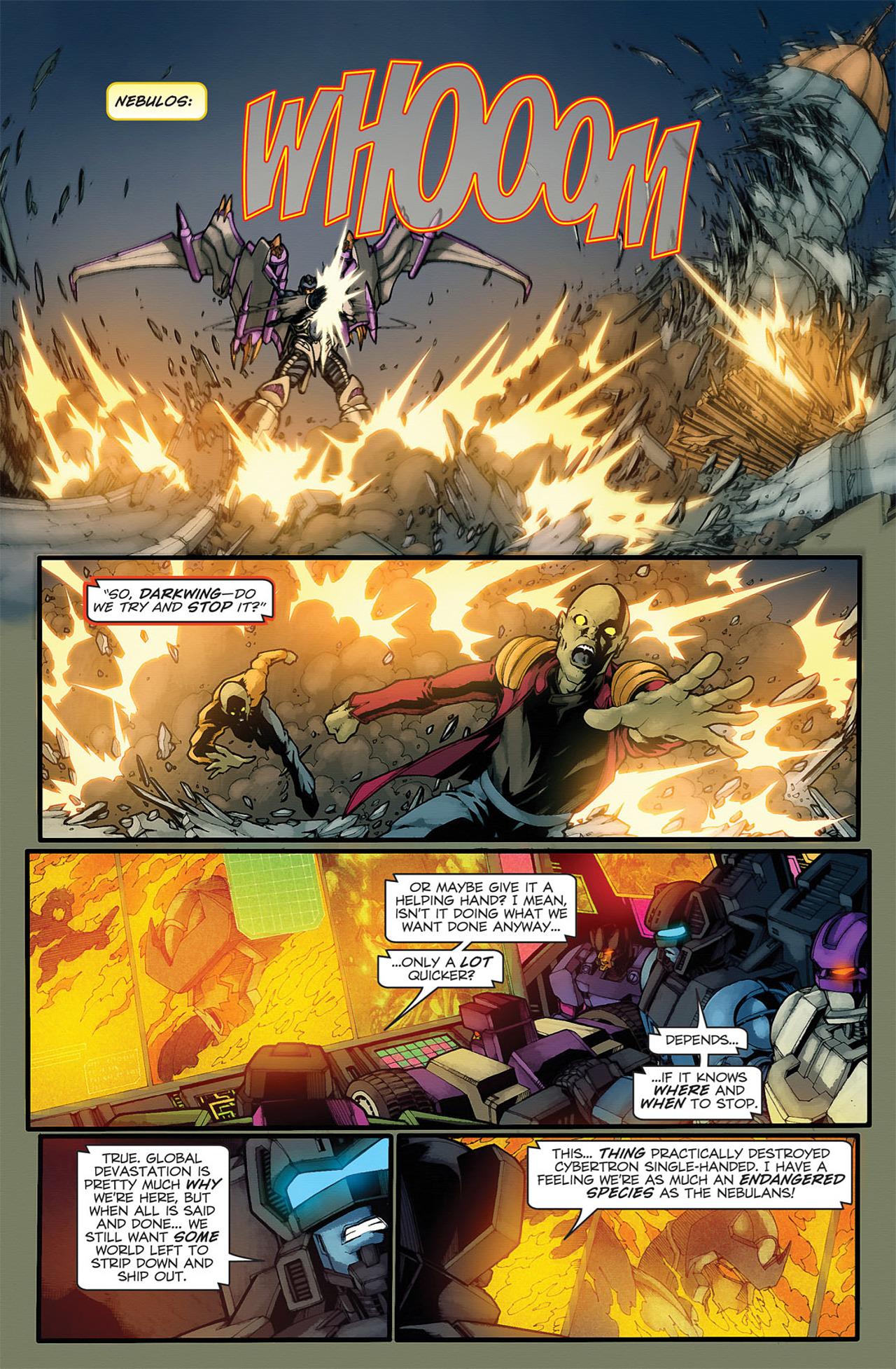 Read online The Transformers: Stormbringer comic -  Issue #3 - 12