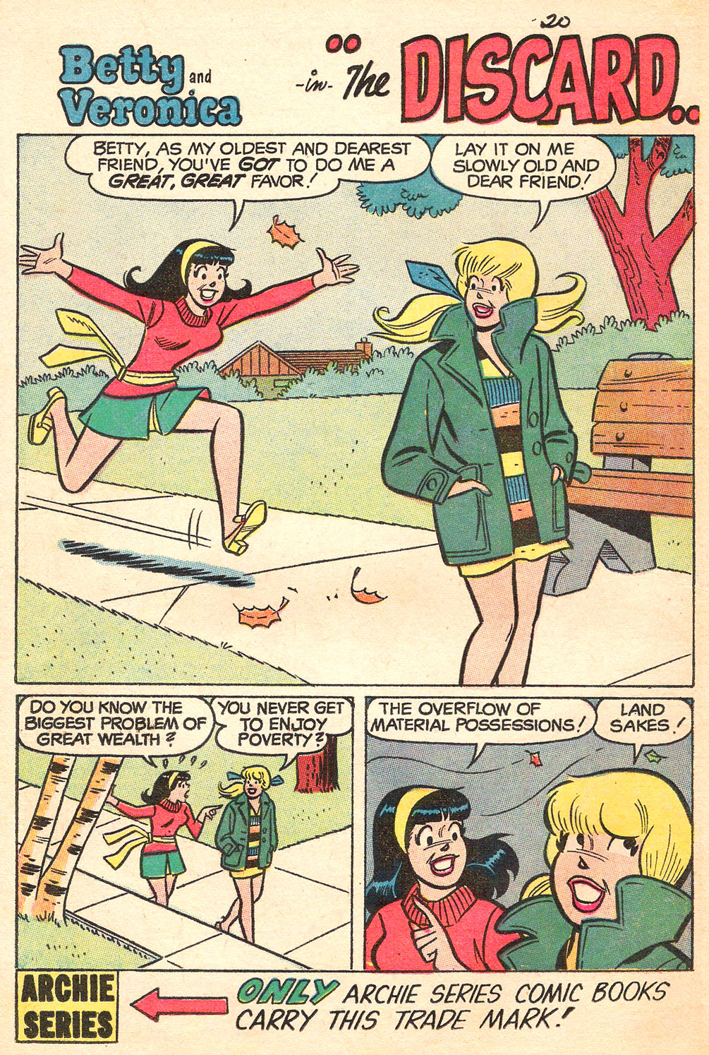 Read online Archie's Girls Betty and Veronica comic -  Issue #169 - 22