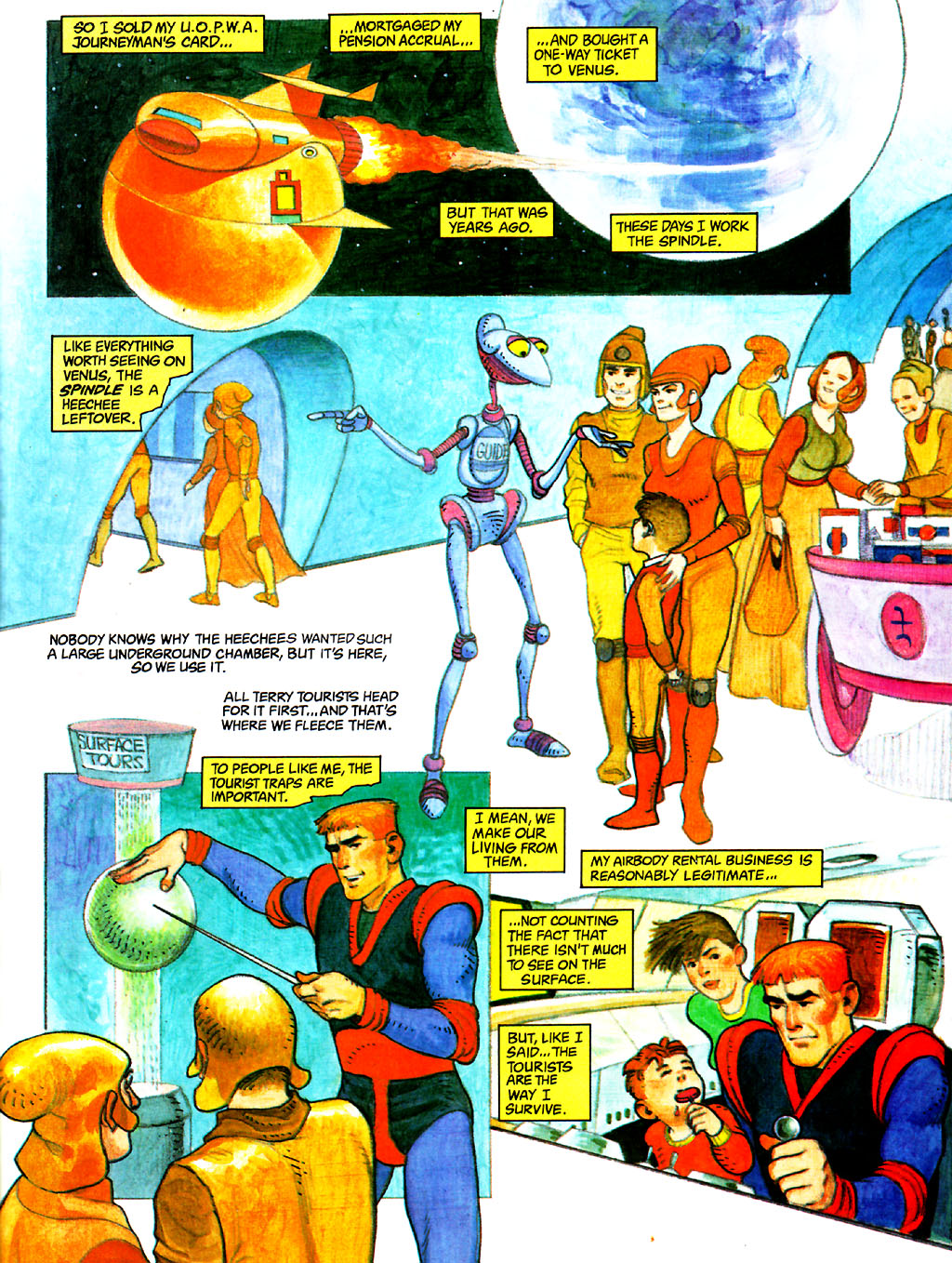 Read online Science Fiction Graphic Novel comic -  Issue #4 - 4