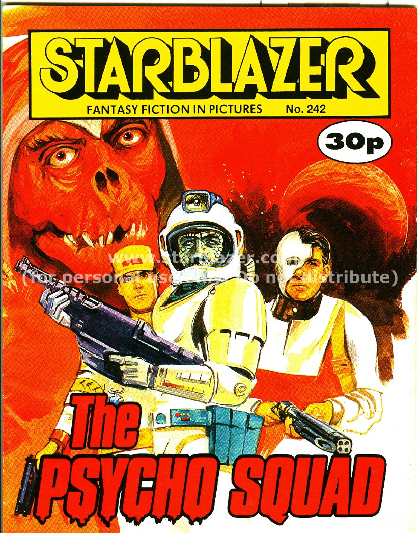 Read online Starblazer comic -  Issue #242 - 2