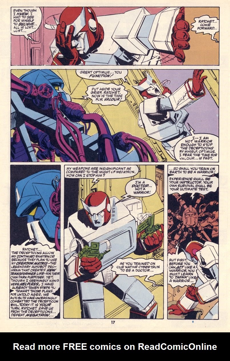 Read online The Transformers (UK) comic -  Issue #26 - 16