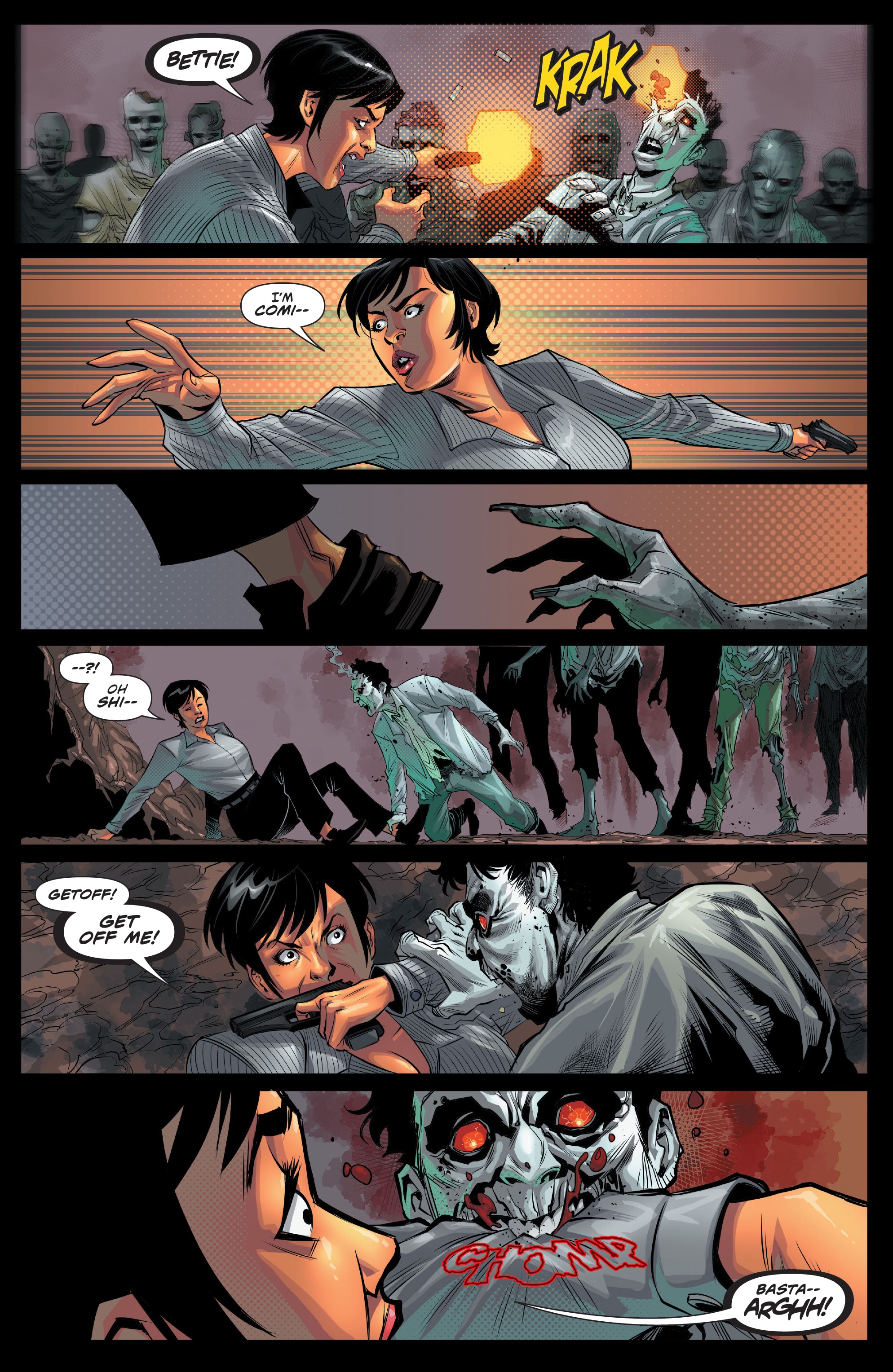 Read online Bettie Page & The Curse of the Banshee comic -  Issue #3 - 10