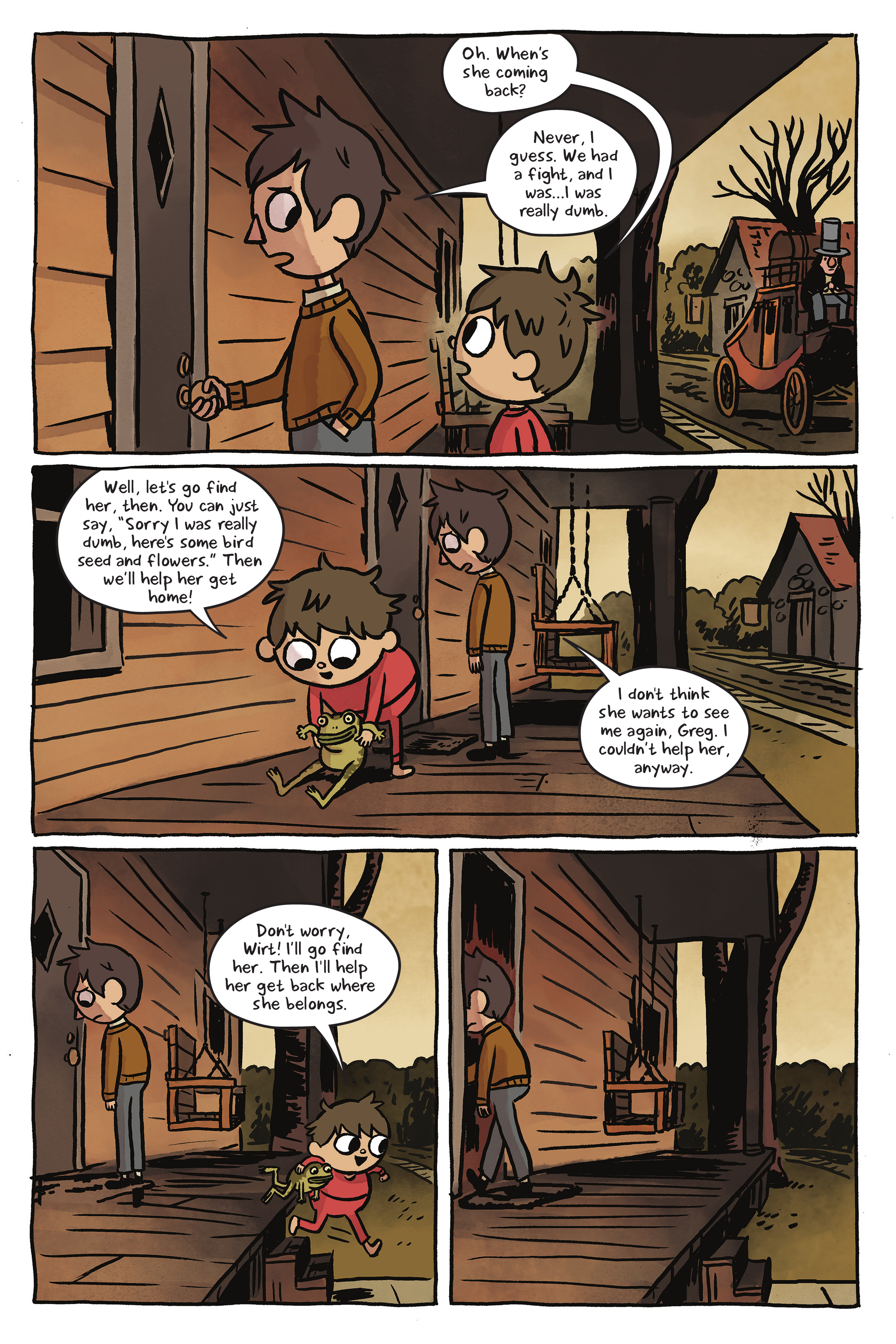 Read online Over the Garden Wall: Distillatoria comic -  Issue # TPB - 80