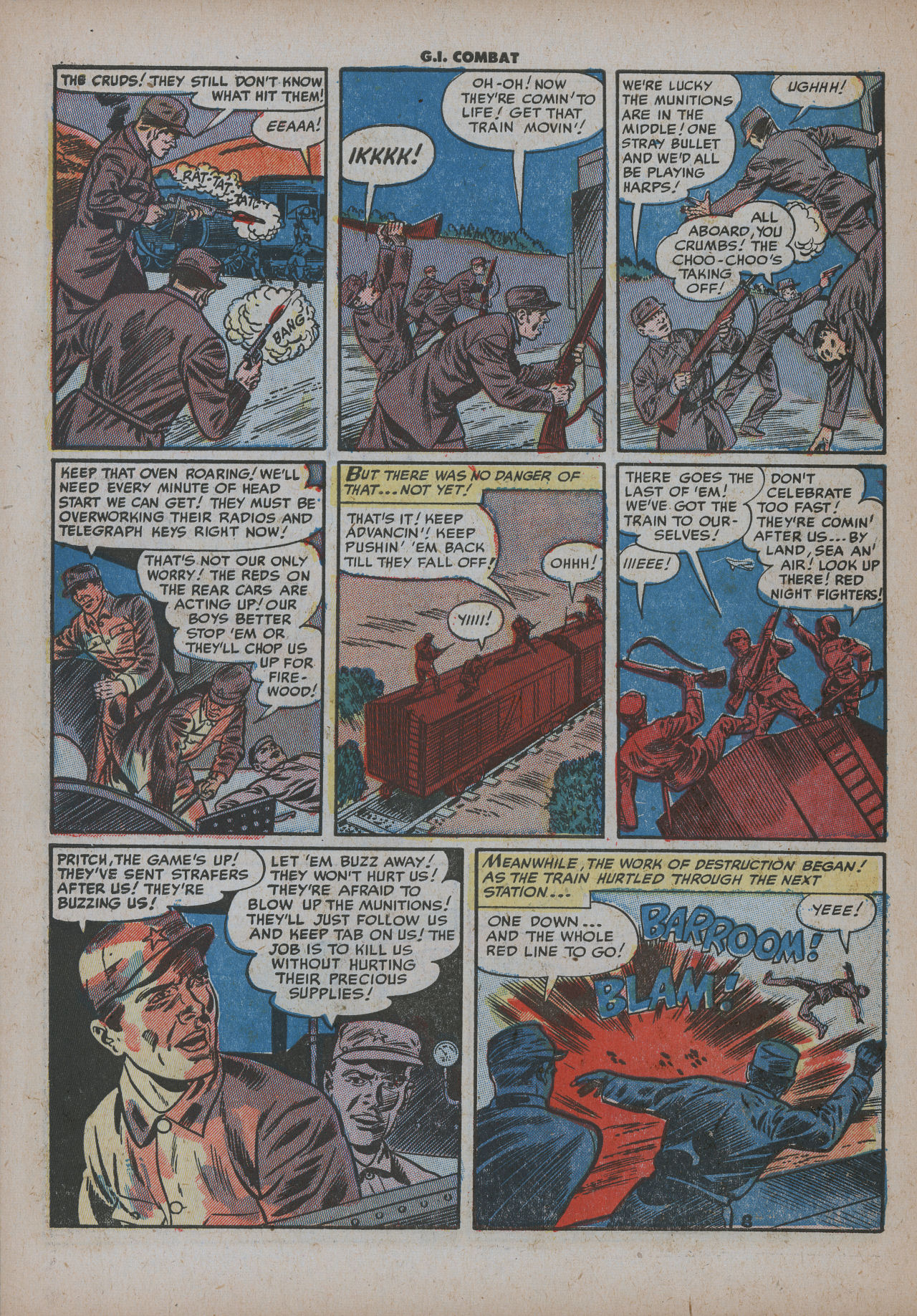 Read online G.I. Combat (1952) comic -  Issue #3 - 10
