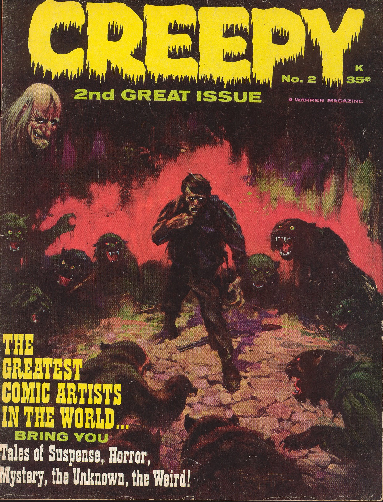 Read online Creepy (1964) comic -  Issue #2 - 1