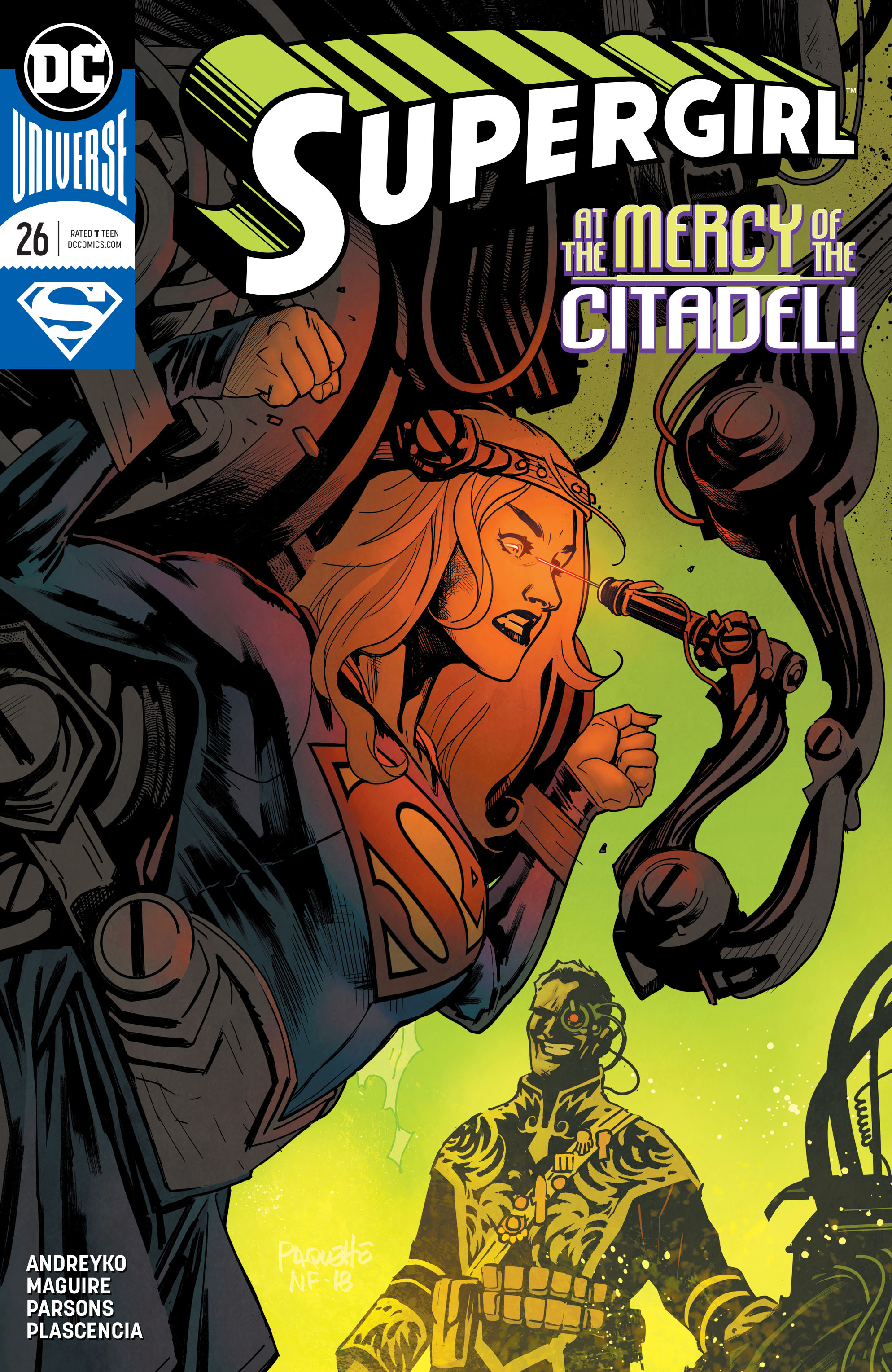 Read online Supergirl (2016) comic -  Issue #26 - 1