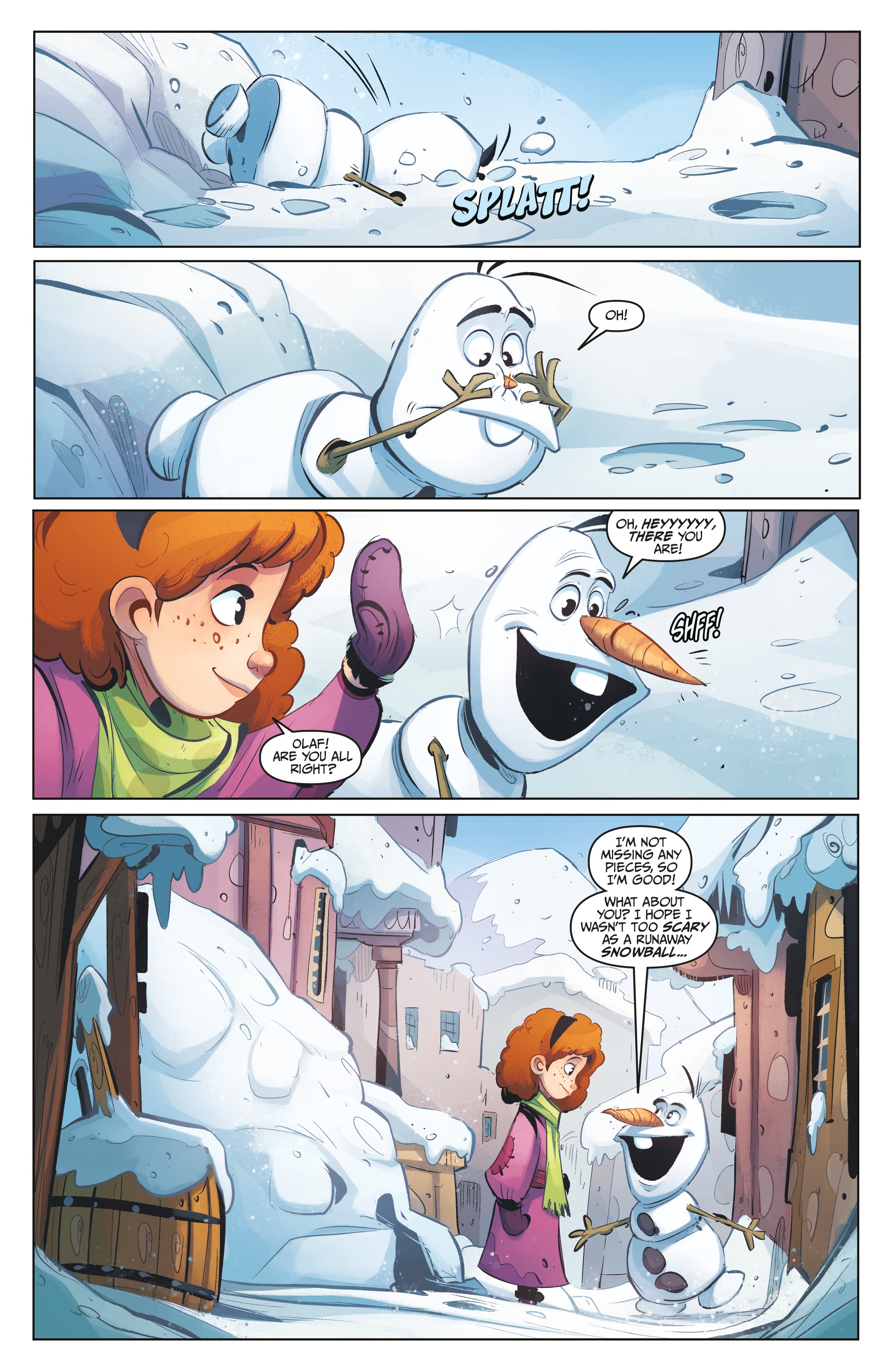 Read online Disney Frozen: The Hero Within comic -  Issue #1 - 5