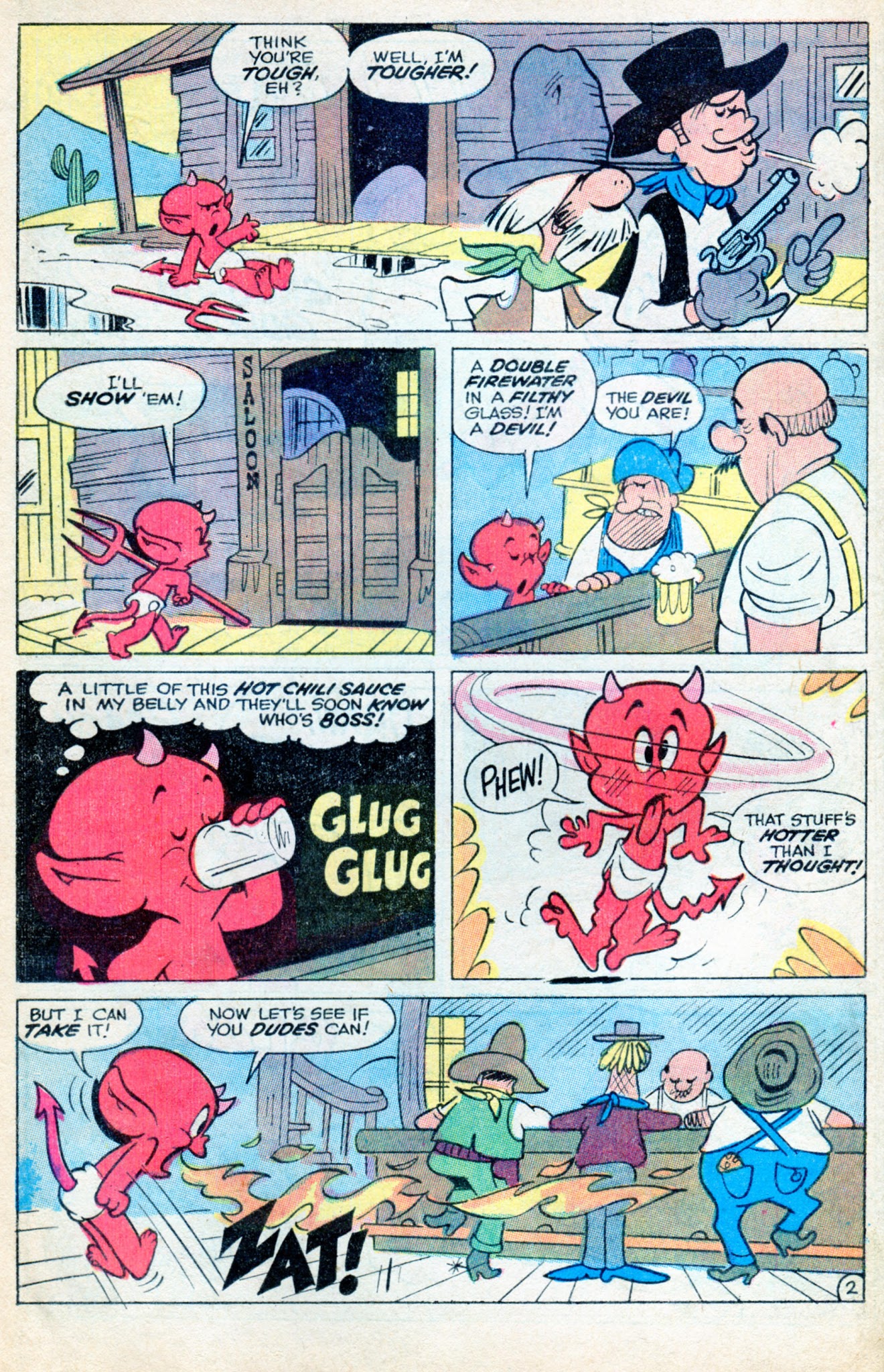 Read online Hot Stuff, the Little Devil comic -  Issue #107 - 6