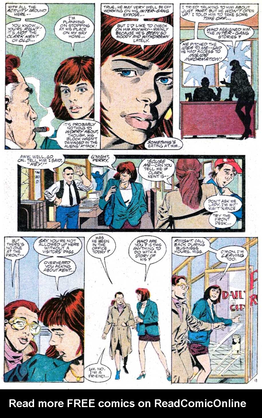 Read online Adventures of Superman (1987) comic -  Issue #449 - 18