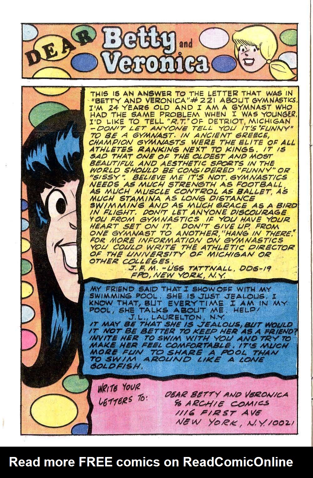 Read online Archie's Girls Betty and Veronica comic -  Issue #227 - 24
