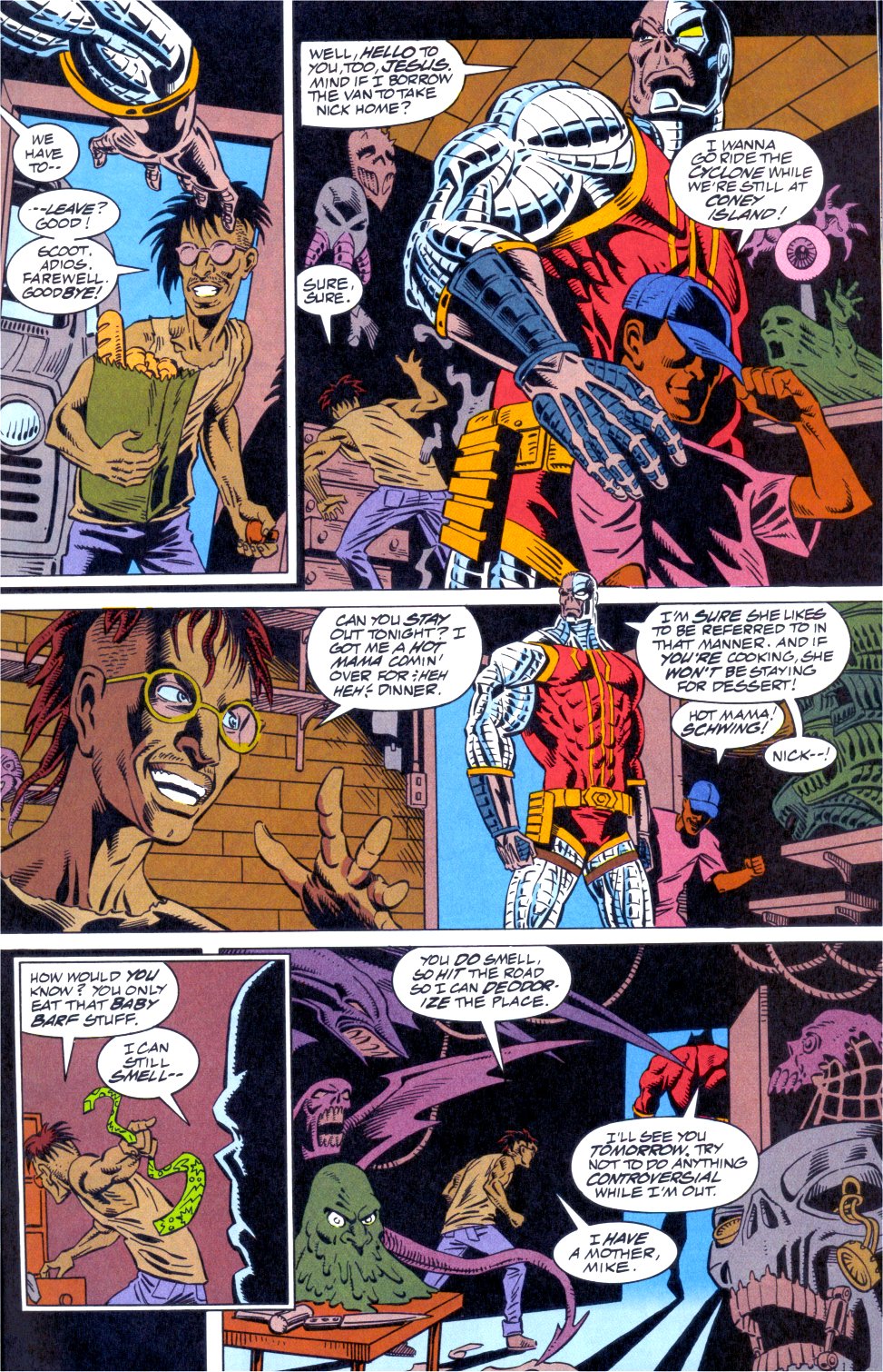 Read online Deathlok (1991) comic -  Issue #26 - 4