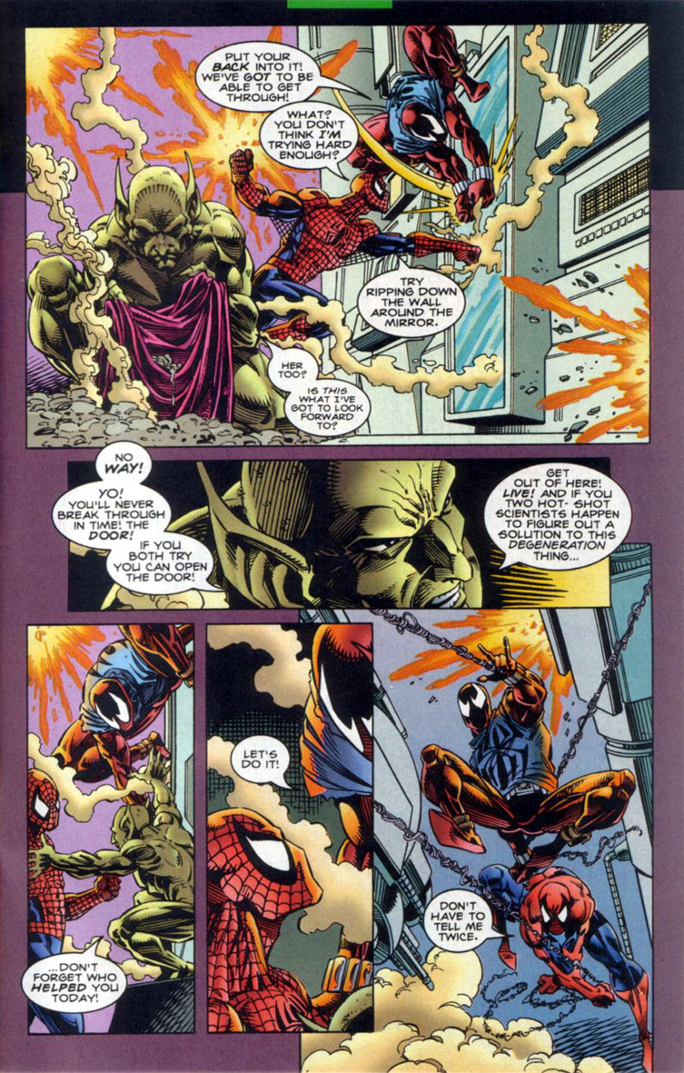 Read online Spider-Man (1990) comic -  Issue #56 - Truths & Deceptions - 22