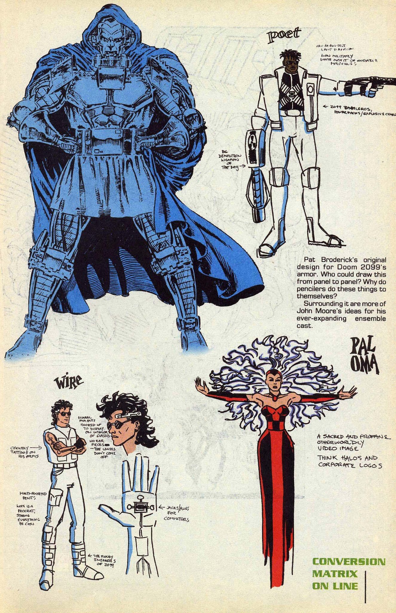 Read online 2099 Sketchbook comic -  Issue # Full - 17