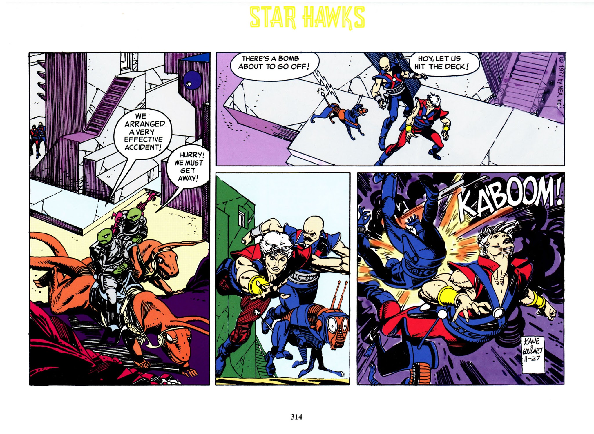 Read online Star Hawks: The Complete Series comic -  Issue # TPB - 316