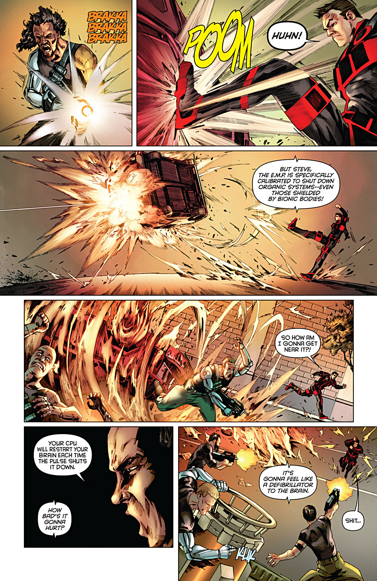 Read online Bionic Man comic -  Issue #10 - 7